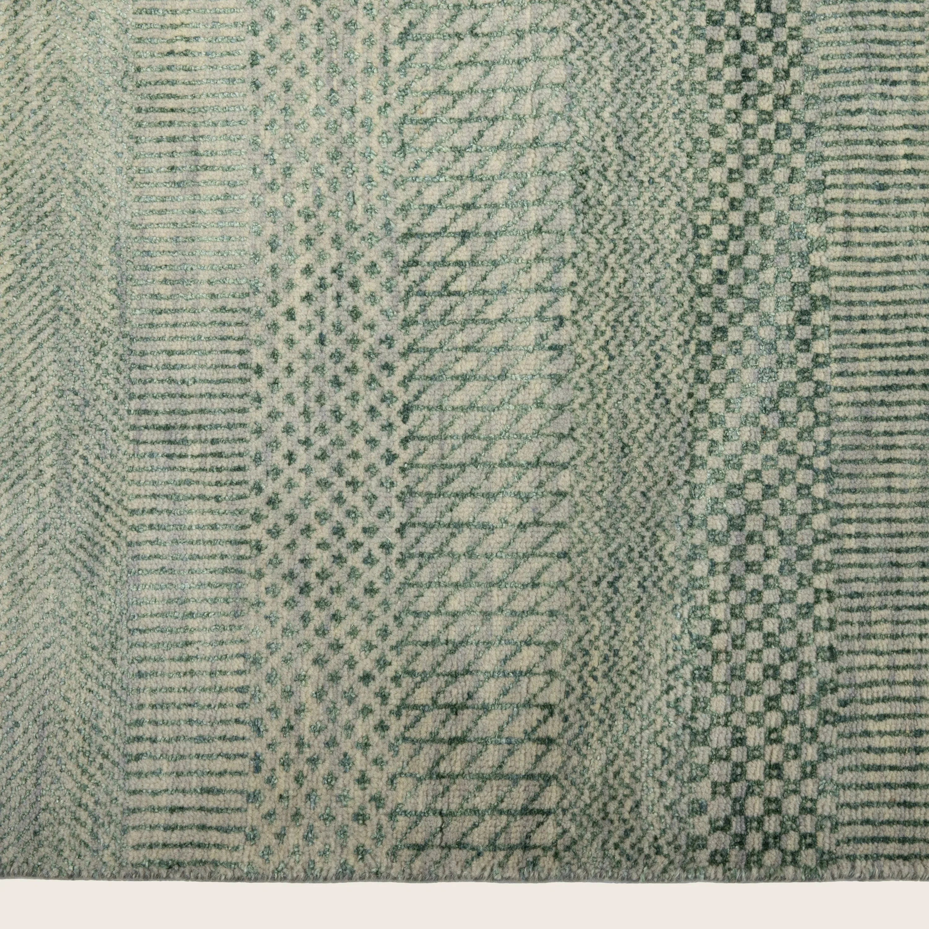 Sage Transitional Savannah Wool Rug - 12'3" x 15'2" - Image 5