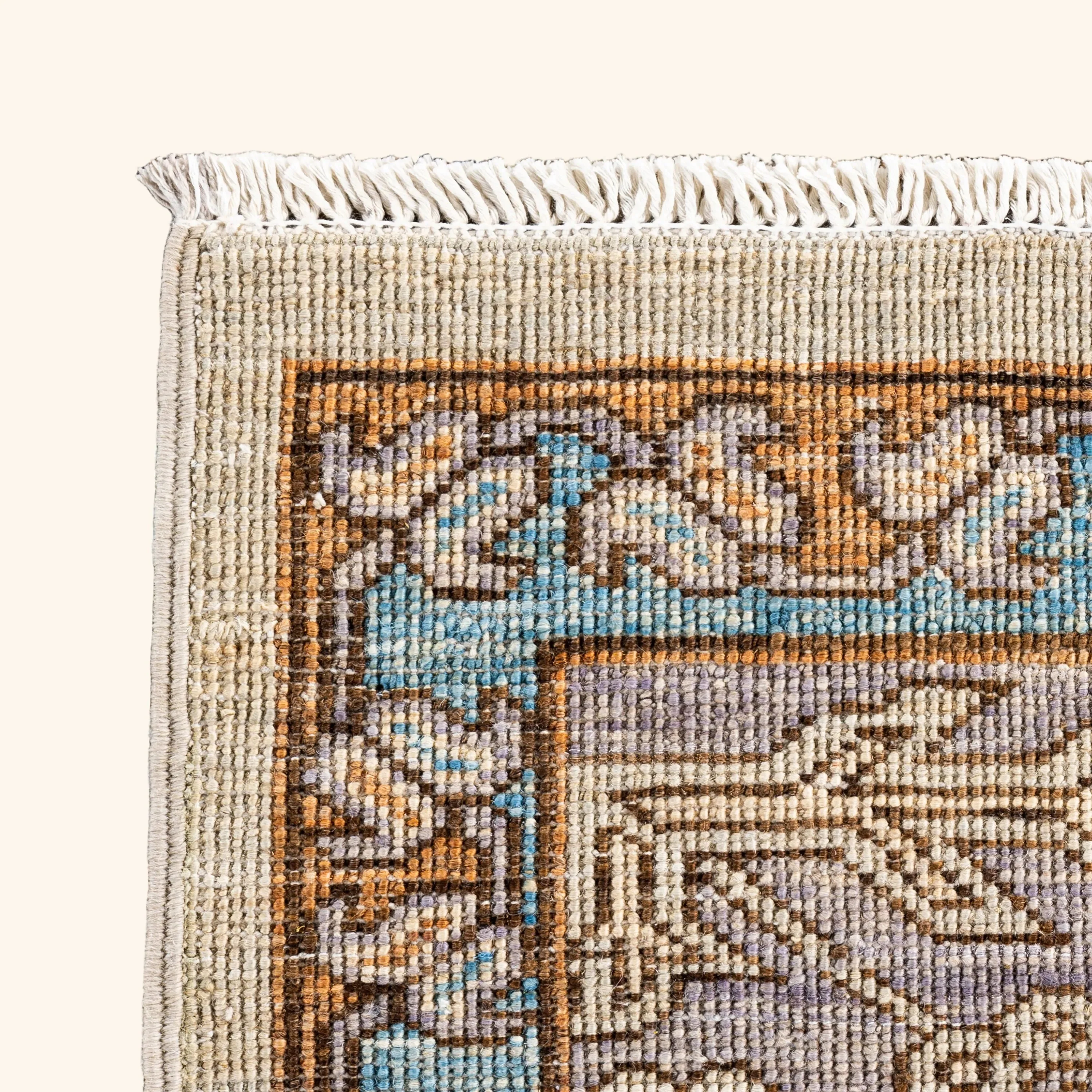 Beige Traditional Serapi Wool Rug - 8' x 10'1" - Image 5