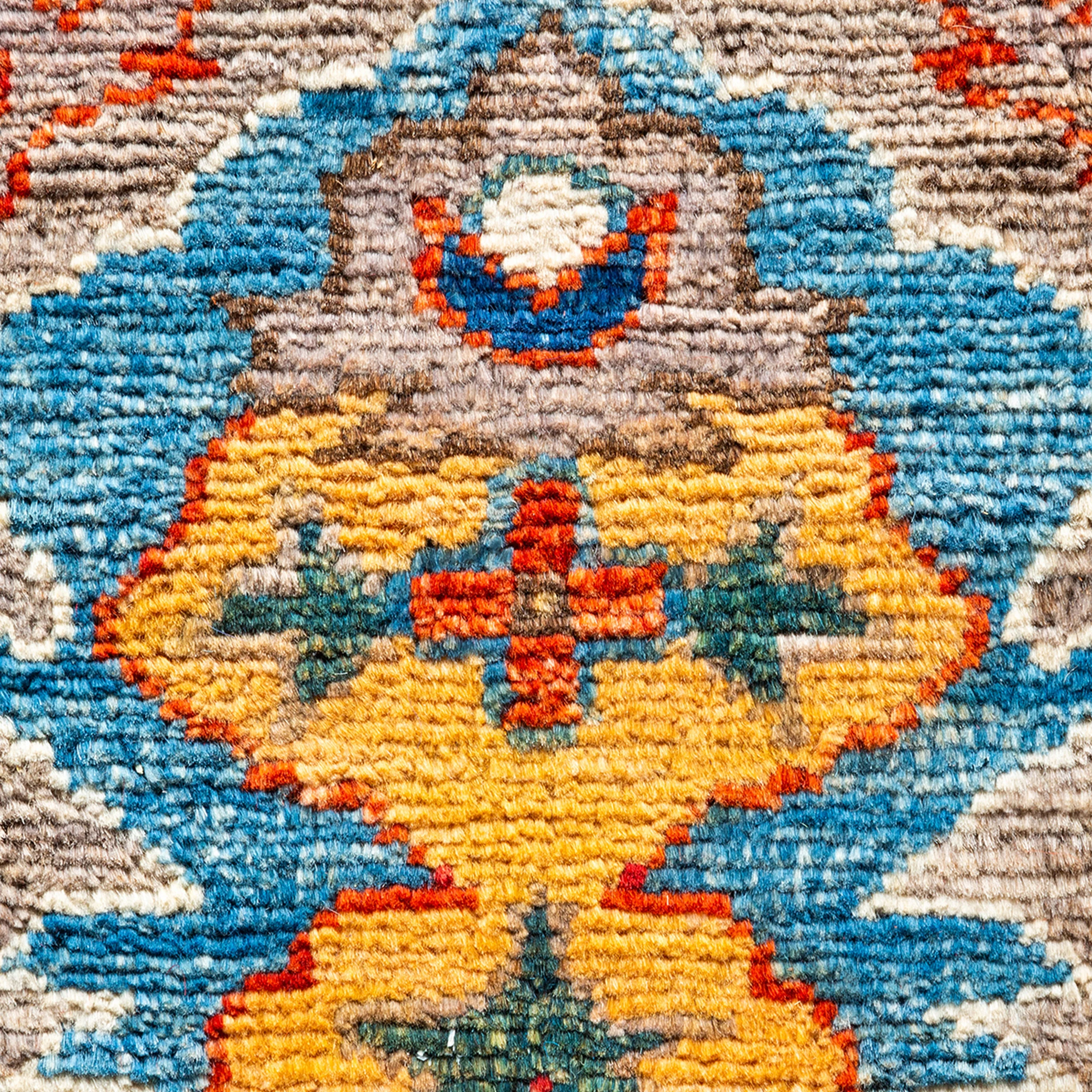Red Traditional Serapi Wool Rug - 9'10" x 13'8" - Image 3