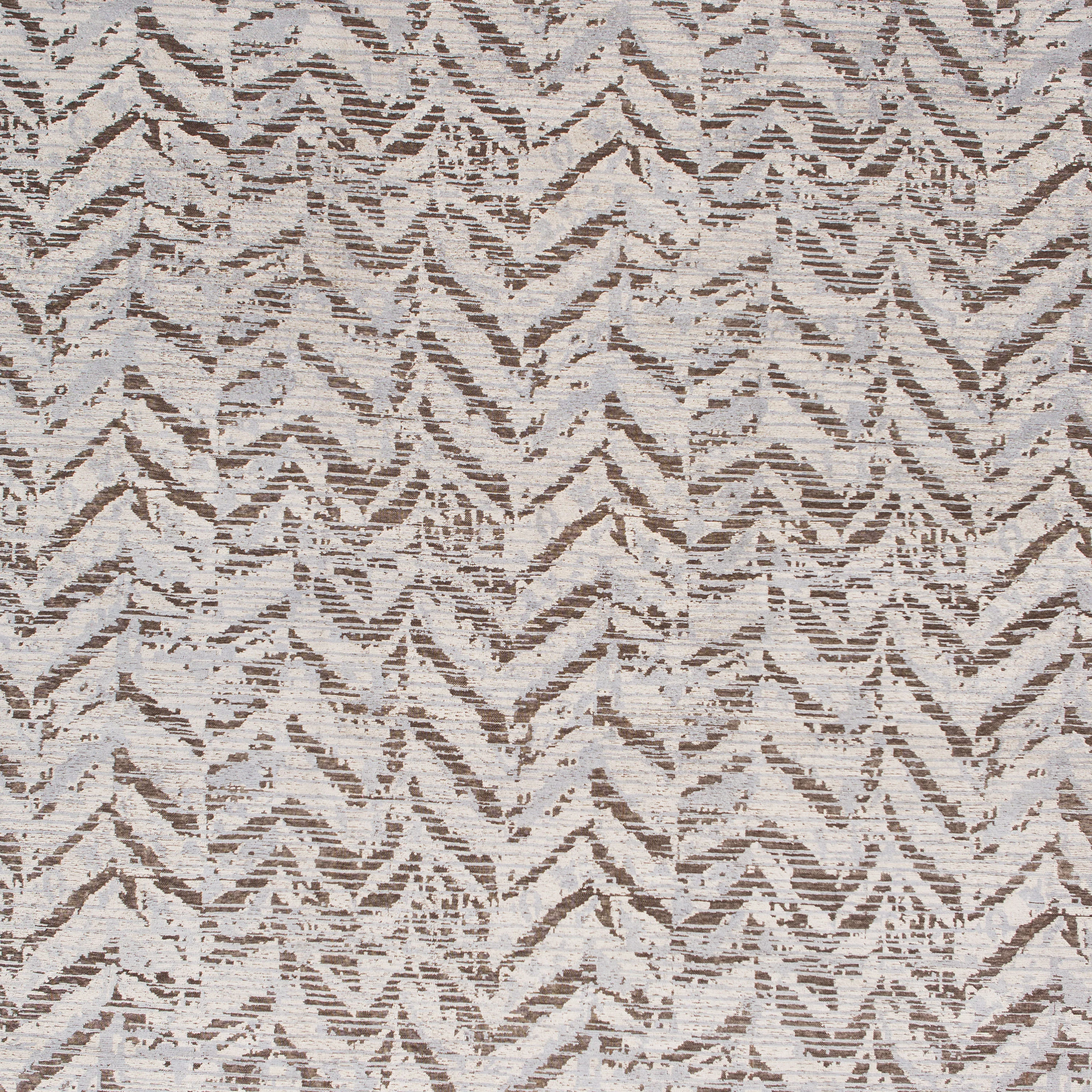 Brown Contemporary Silk Rug - 9' x 12' - Image 2