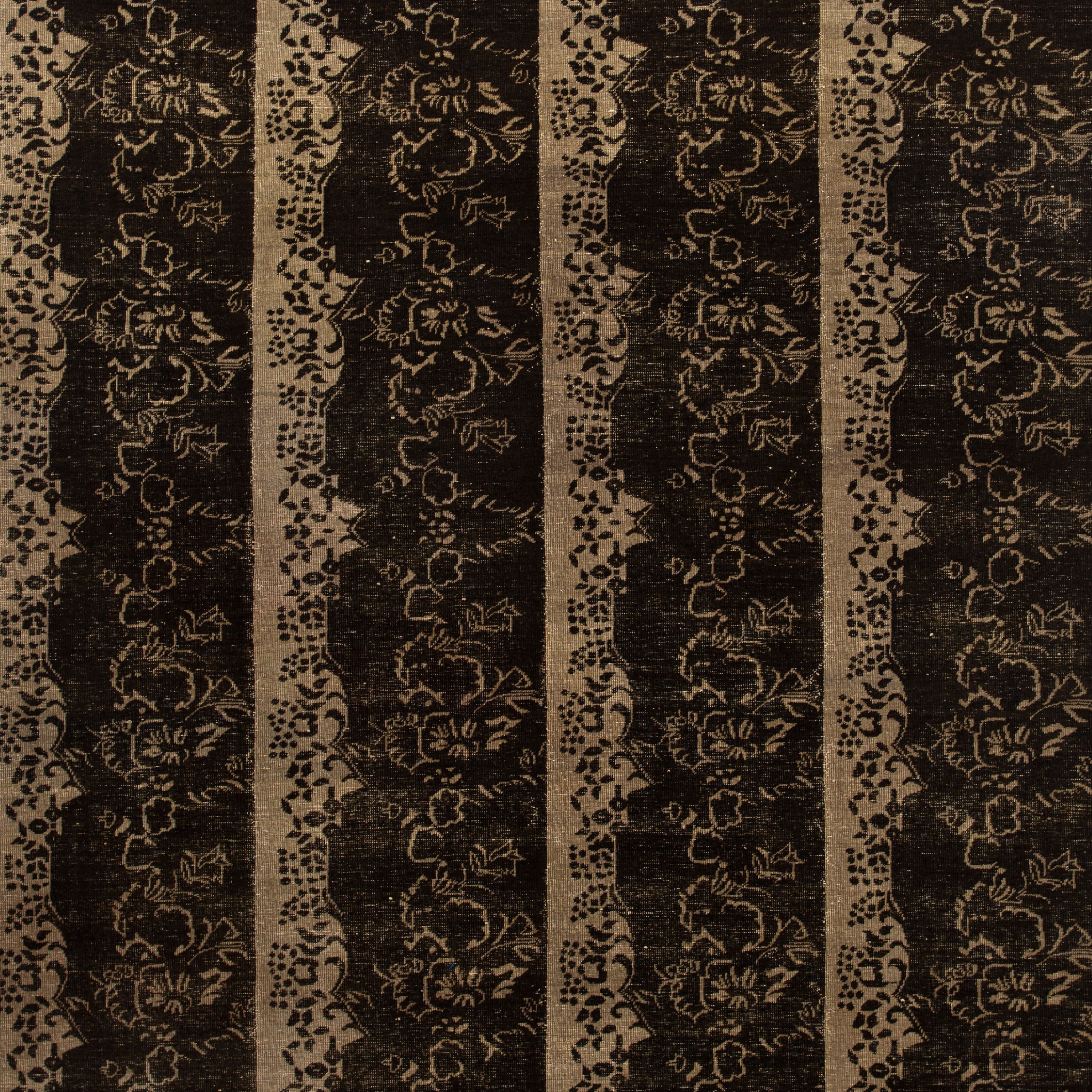 Brown Transitional Wool Cotton Blend Rug - 8' x 10' - Image 2