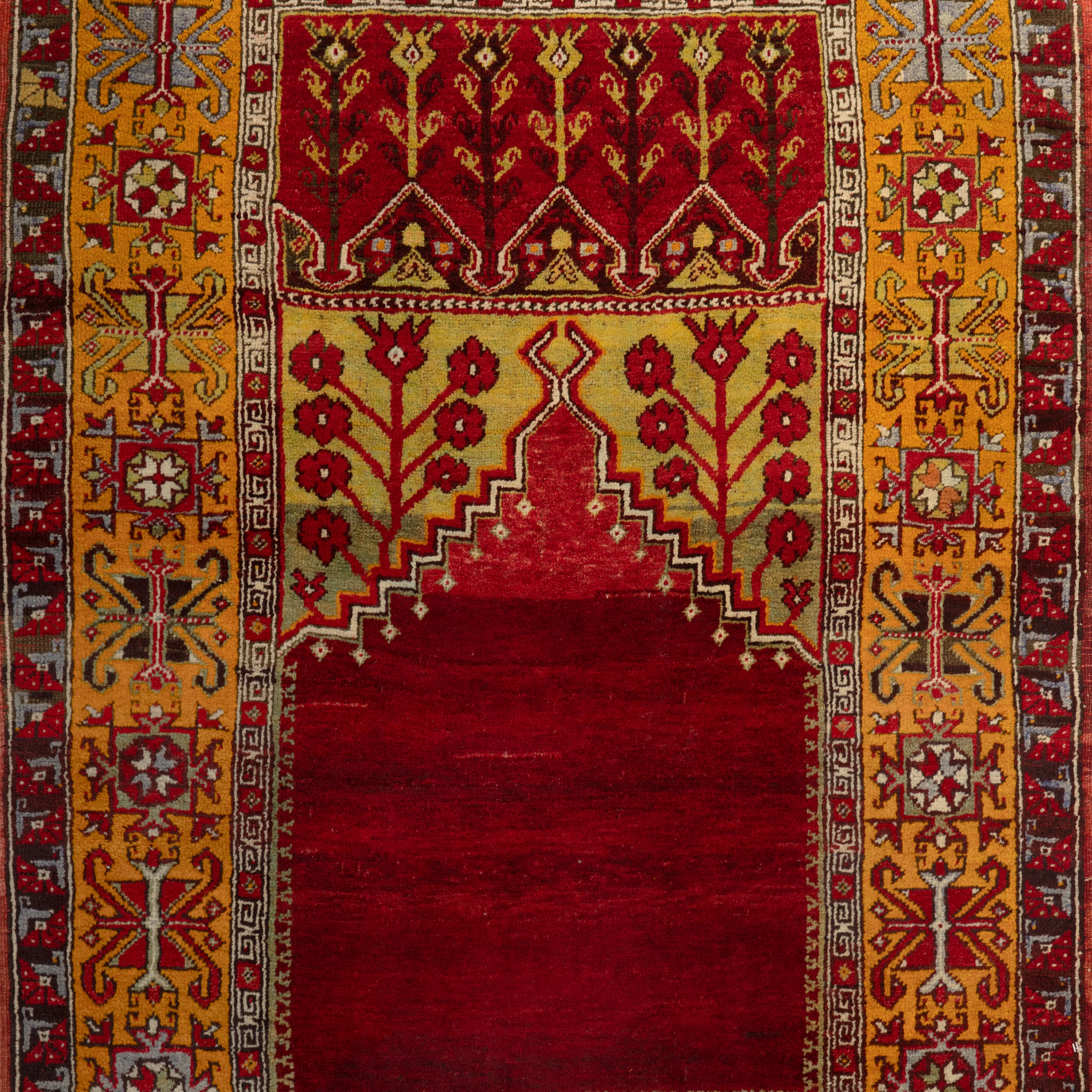 Multi Traditional Wool Rug - 4'1" x 5'11" - Image 2