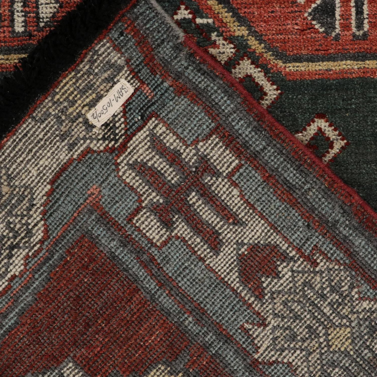 Red Traditional Wool Rug - 6'1" x 9' - Image 2