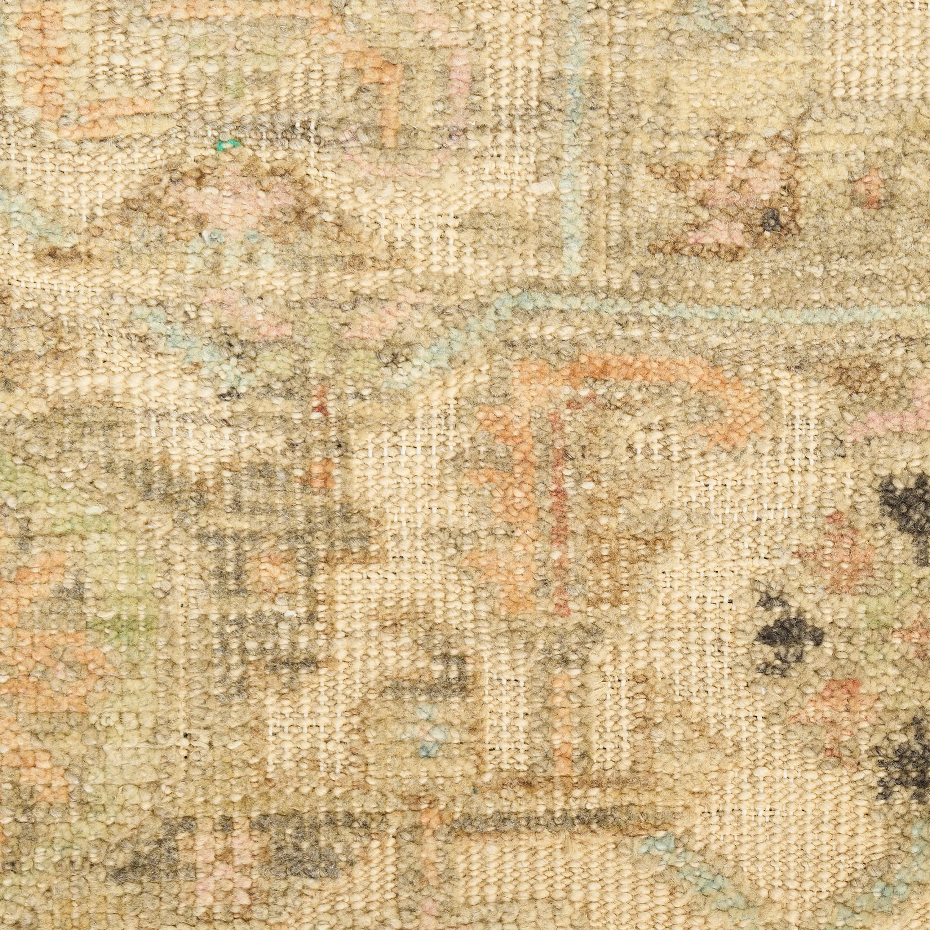 Beige Essentials Traditional Wool Cotton Blend Rug - Image 5