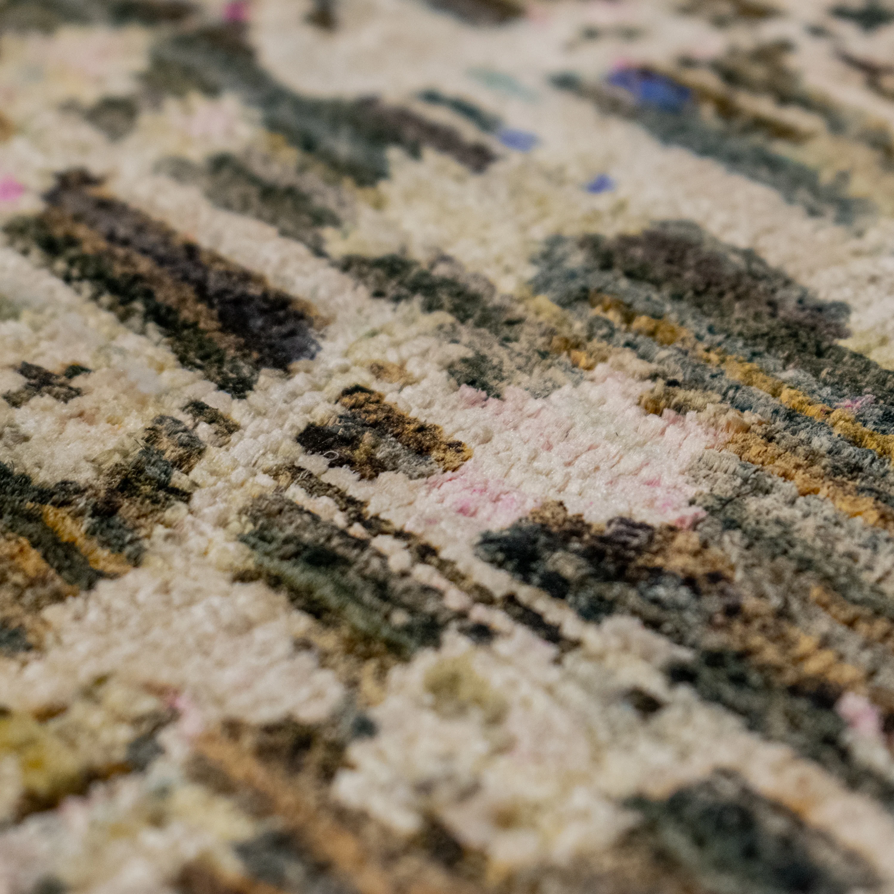 Taupe Transitional Silk Rug - 8' x 10' - Image 2