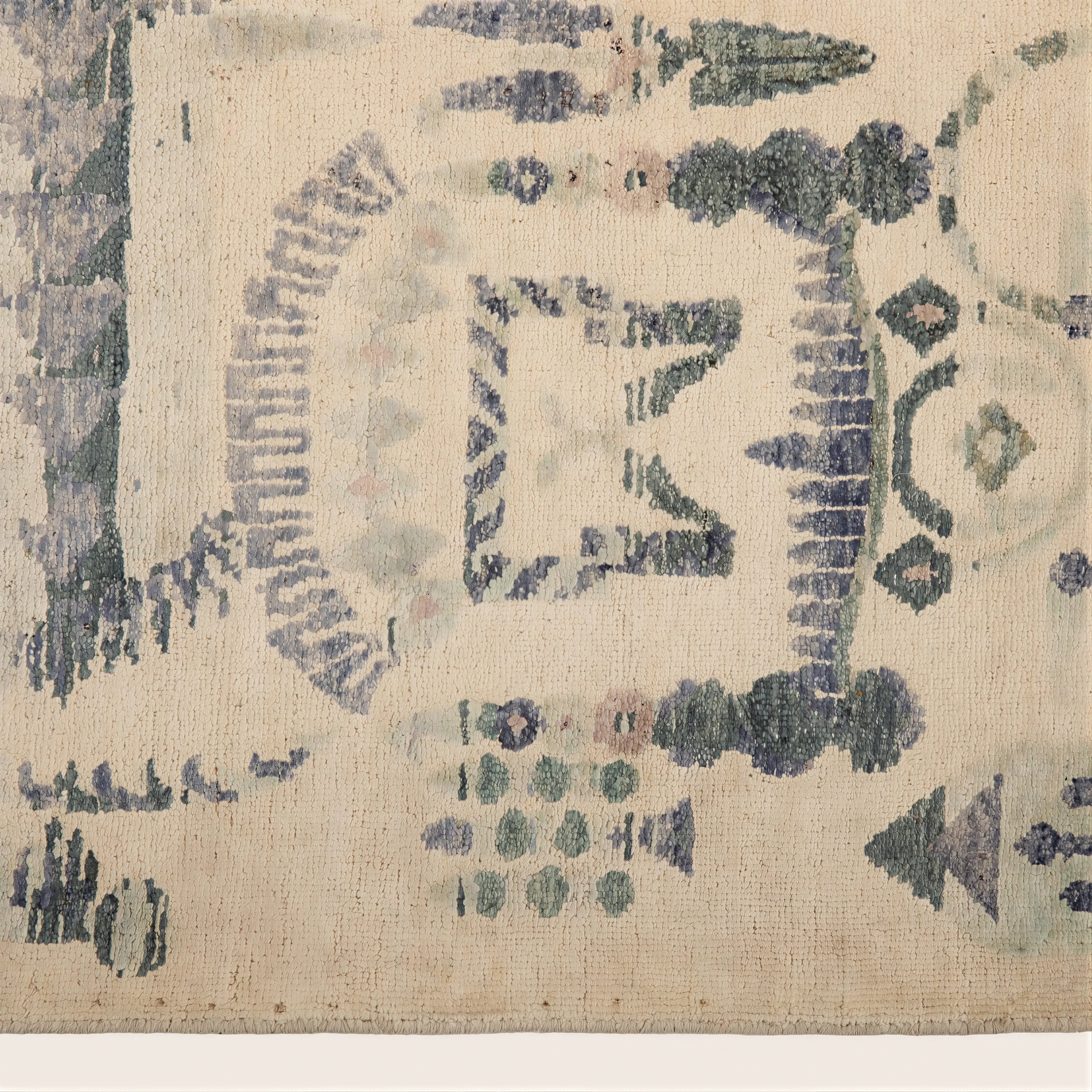 Grey Alchemy Transitional Silk Runner - 4' x 12' - Image 5