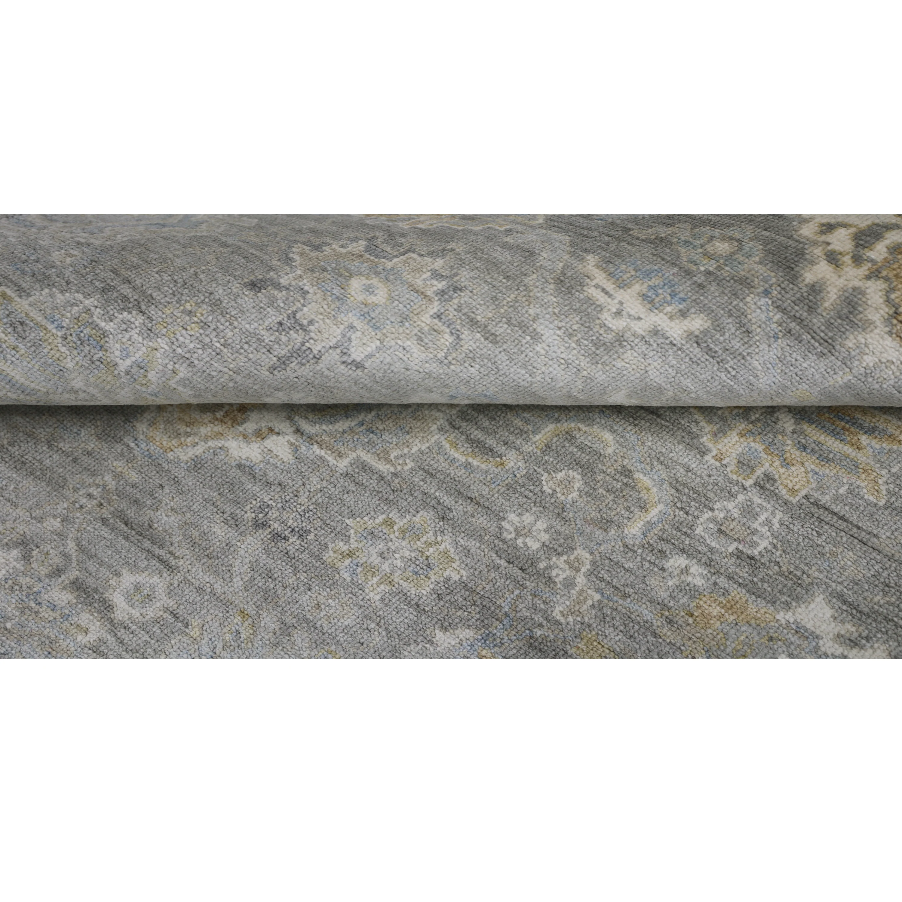 Transitional Silk Rug - 4' x 6' - Image 4