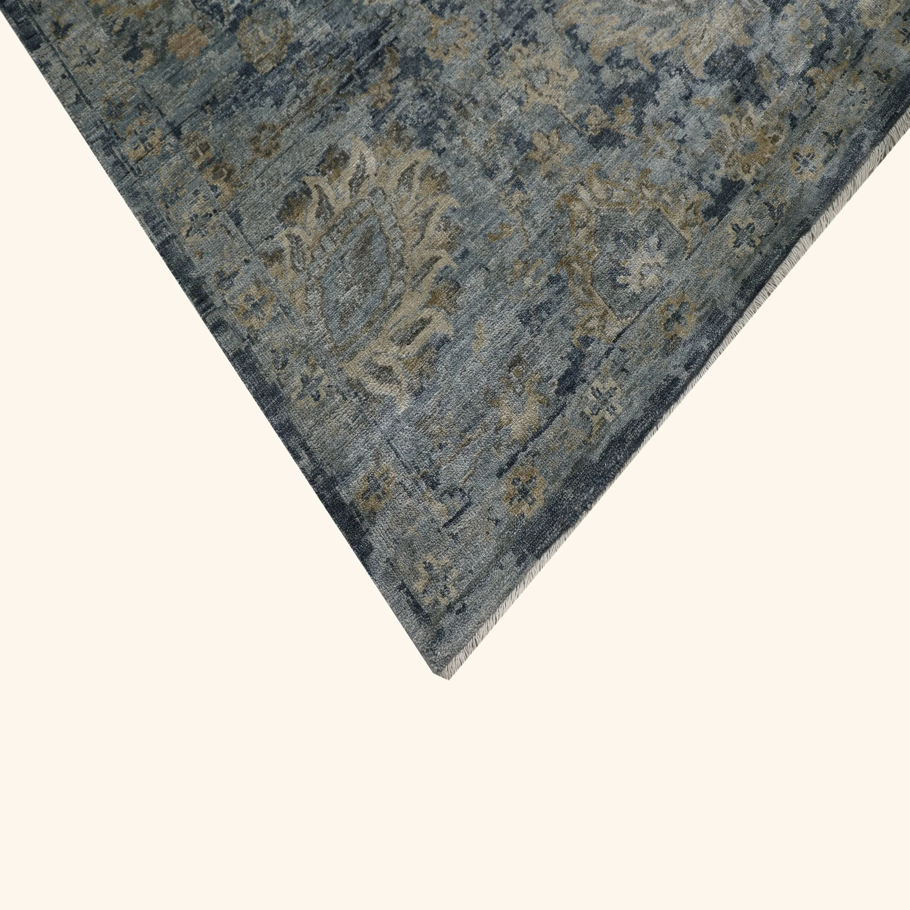 Transitional Silk Rug - 8' x 10' - Image 3