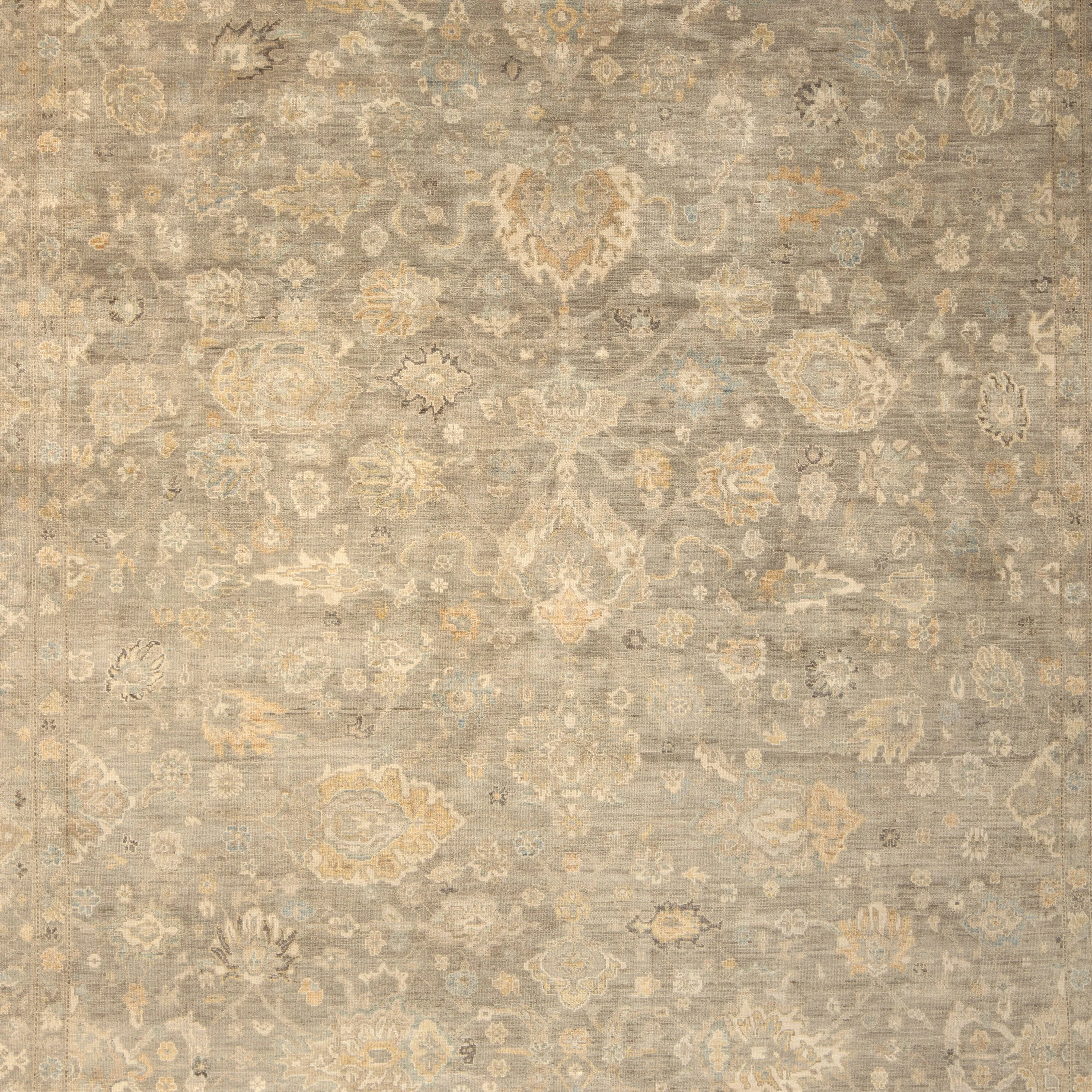 Grey Antique Revival Silk Rug - 8' x 10' - Image 2