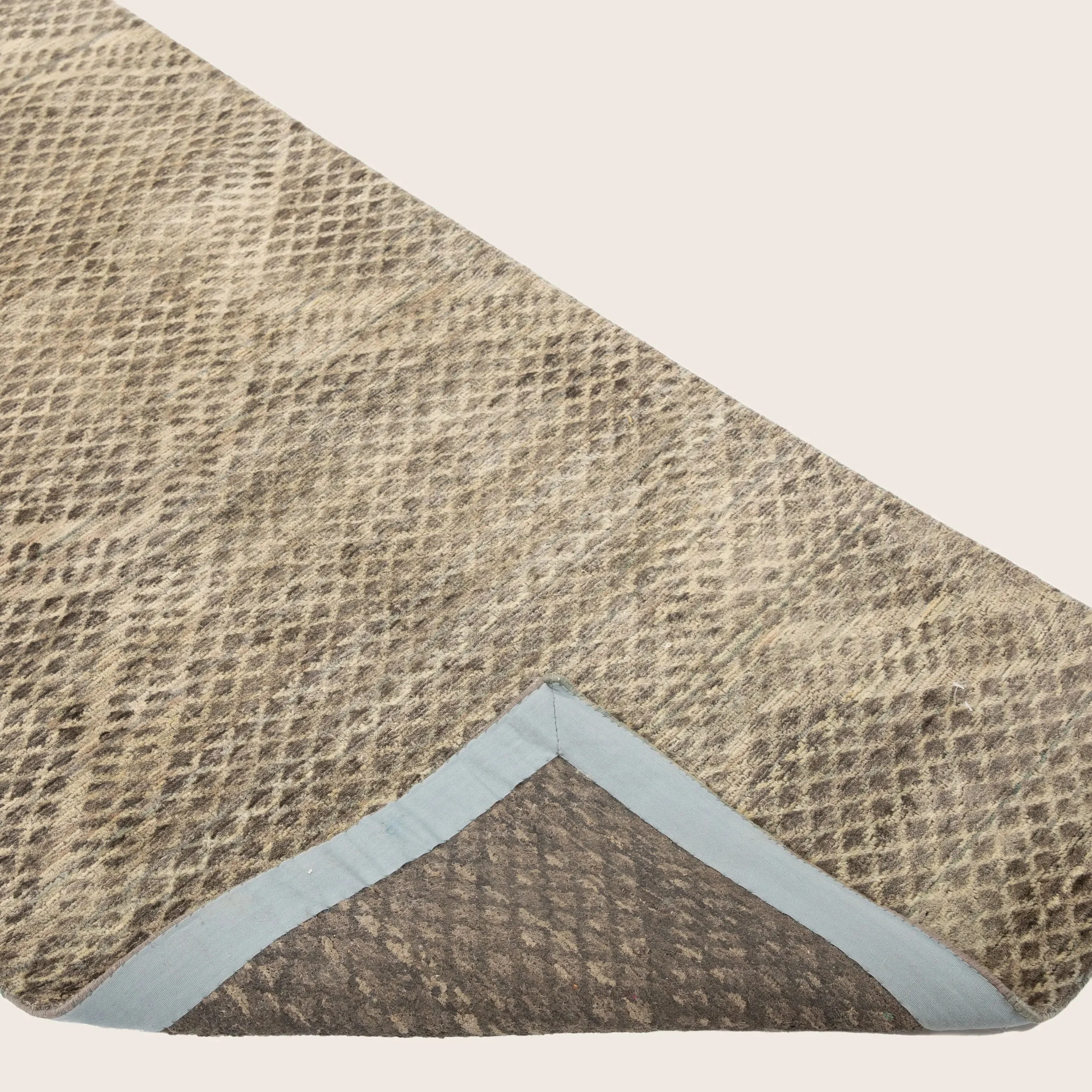 Brown Alchemy Transitional Silk Wool Blend Runner - 02'10" x 09'06" - Image 4