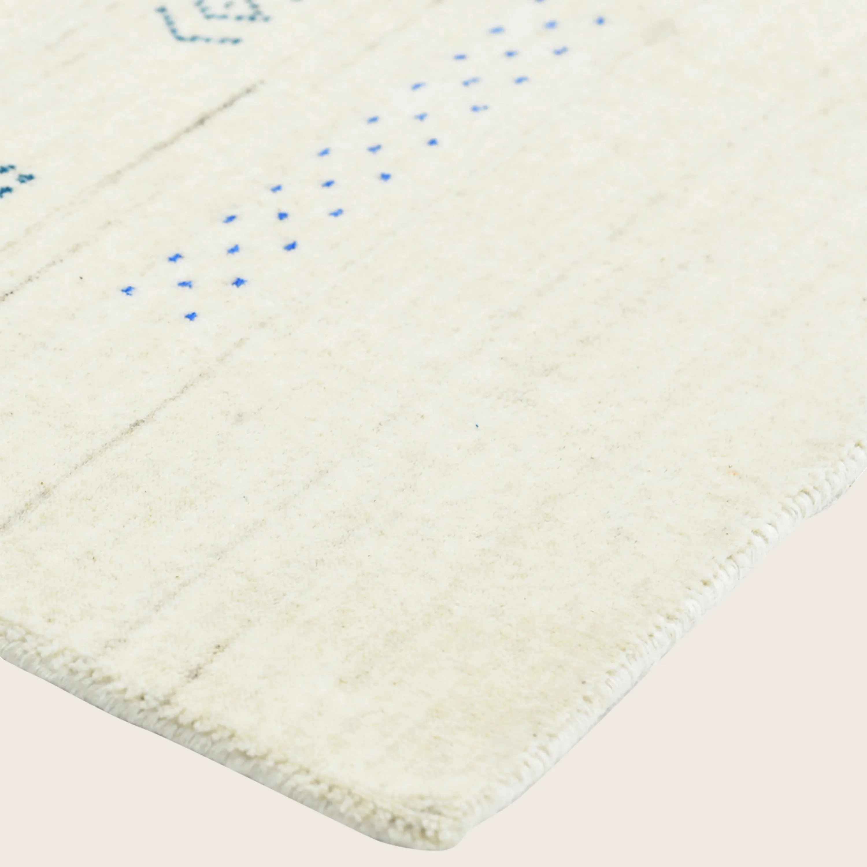 Modern Wool Cotton Blend Rug - Image 31