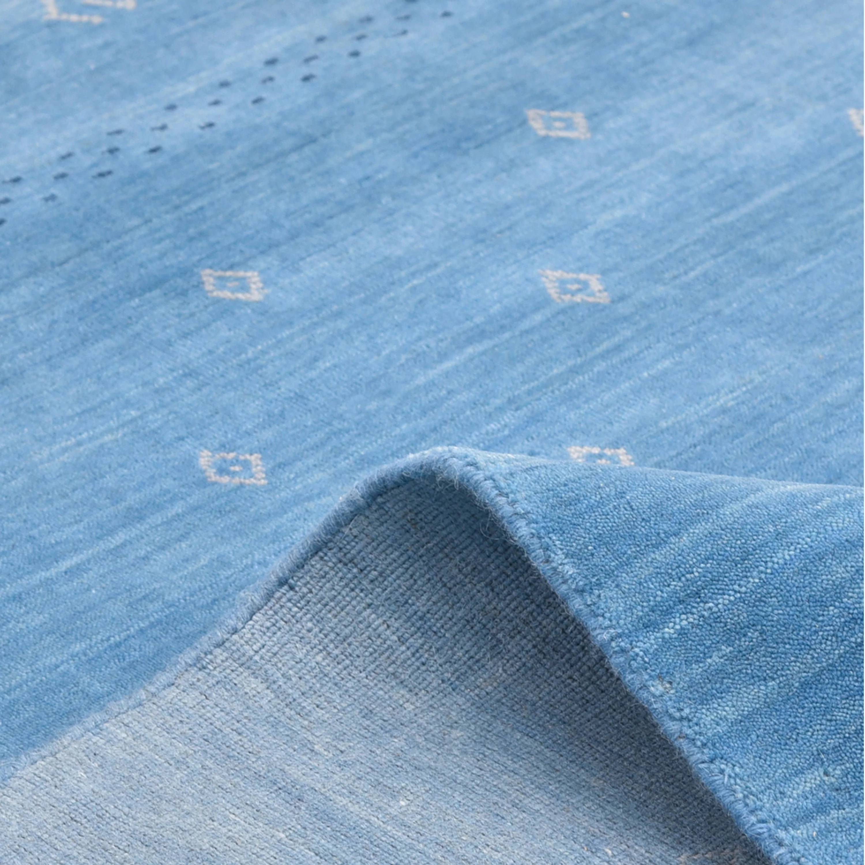 Modern Wool Cotton Blend Rug - Image 34