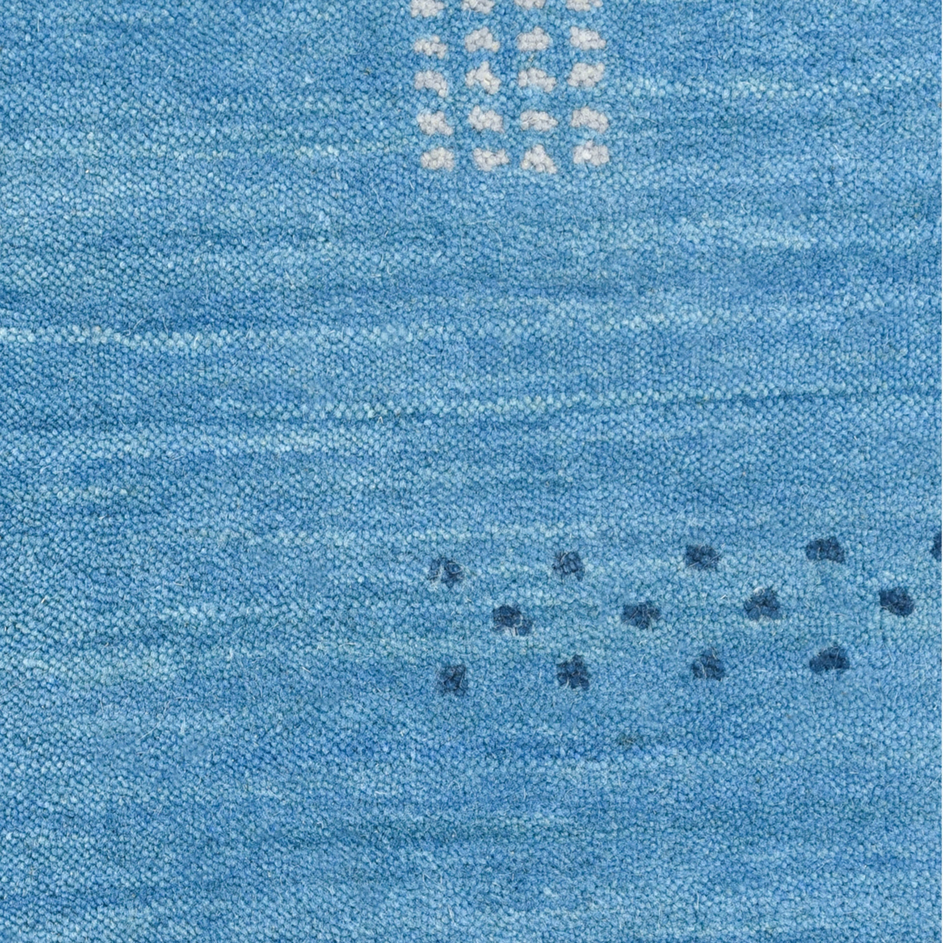 Modern Wool Cotton Blend Rug - Image 37