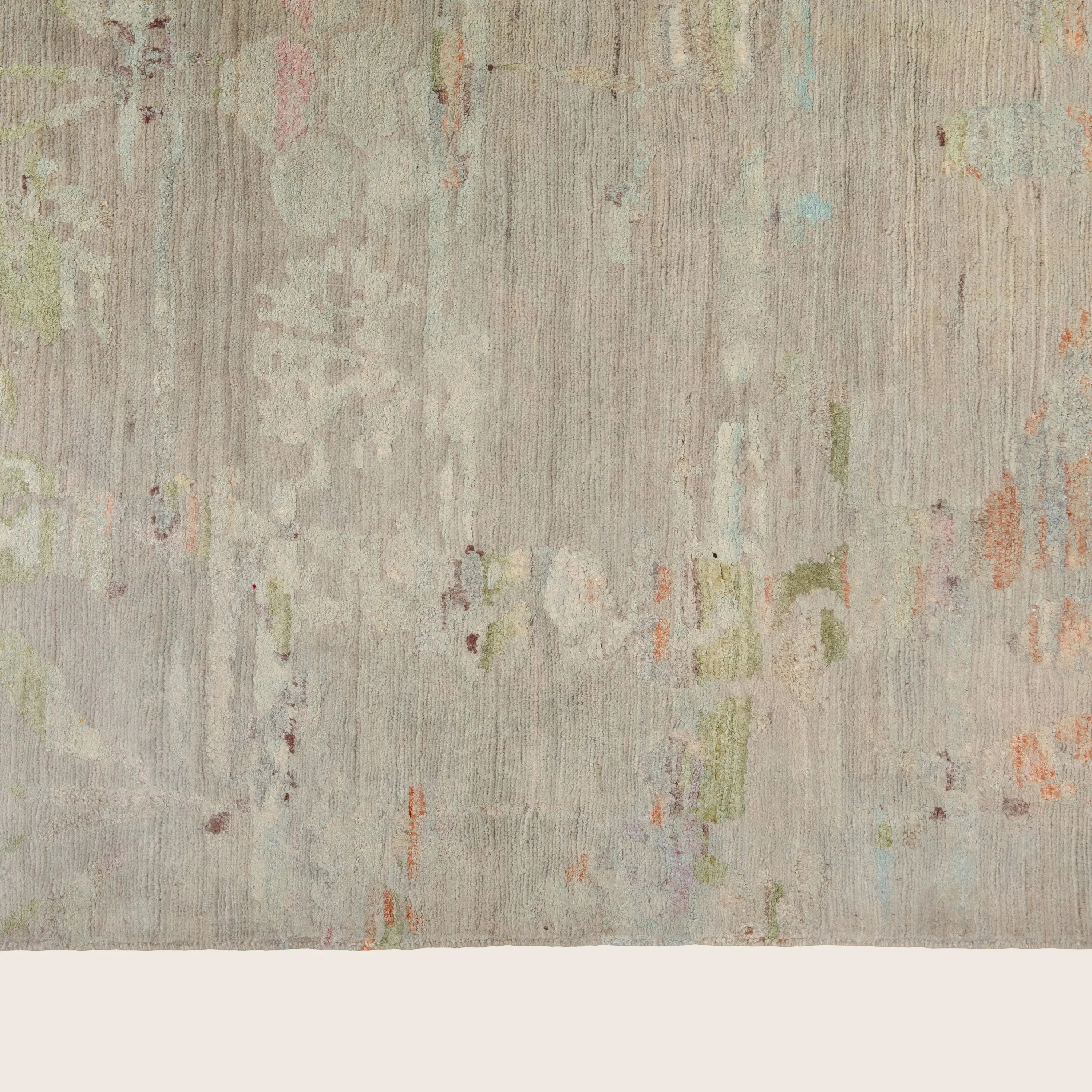 Multicolored Aurora Transitional Wool Rug - 7'9" x 10'10" - Image 5