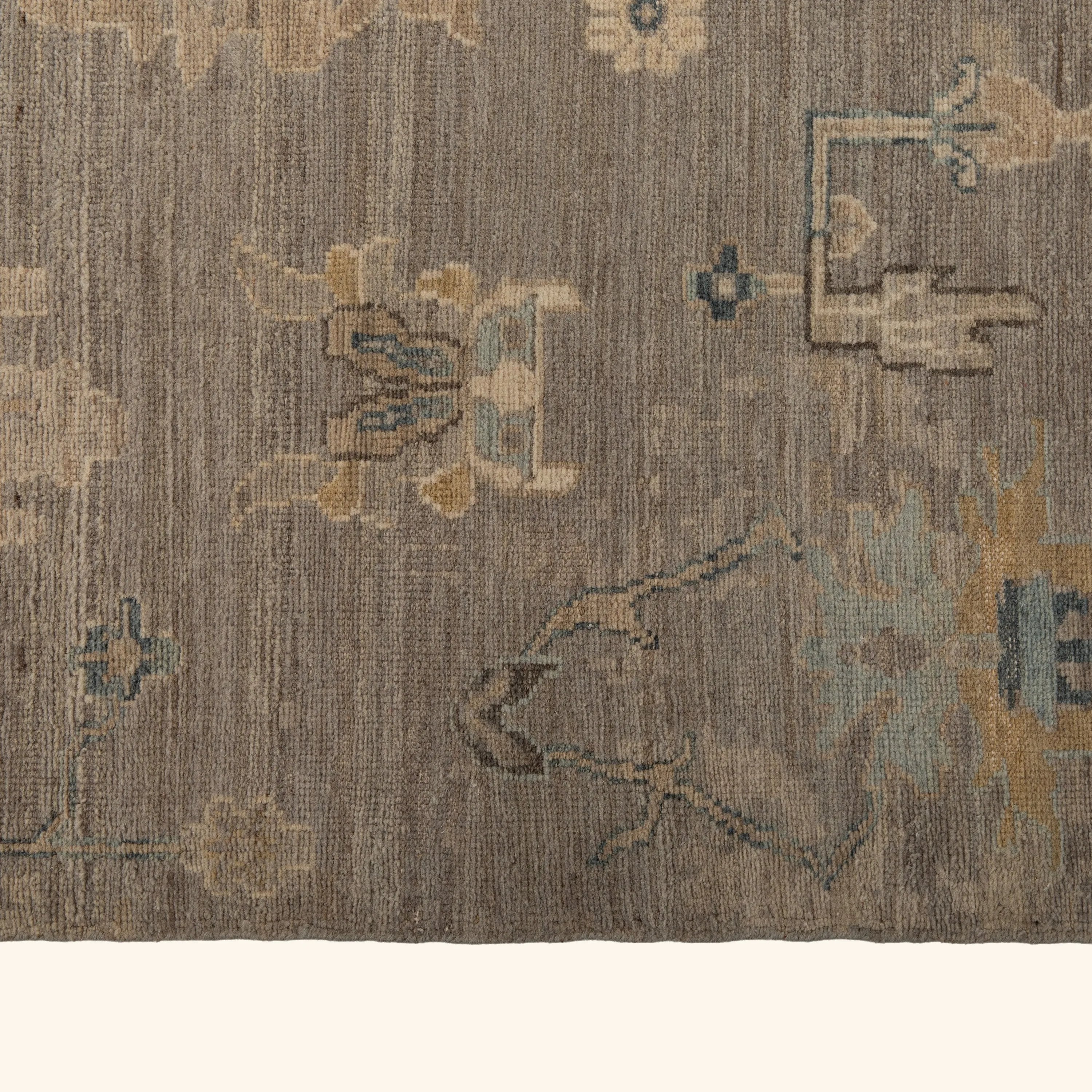 Grey Transitional Wool Rug - 8'10" x 11'8" - Image 6