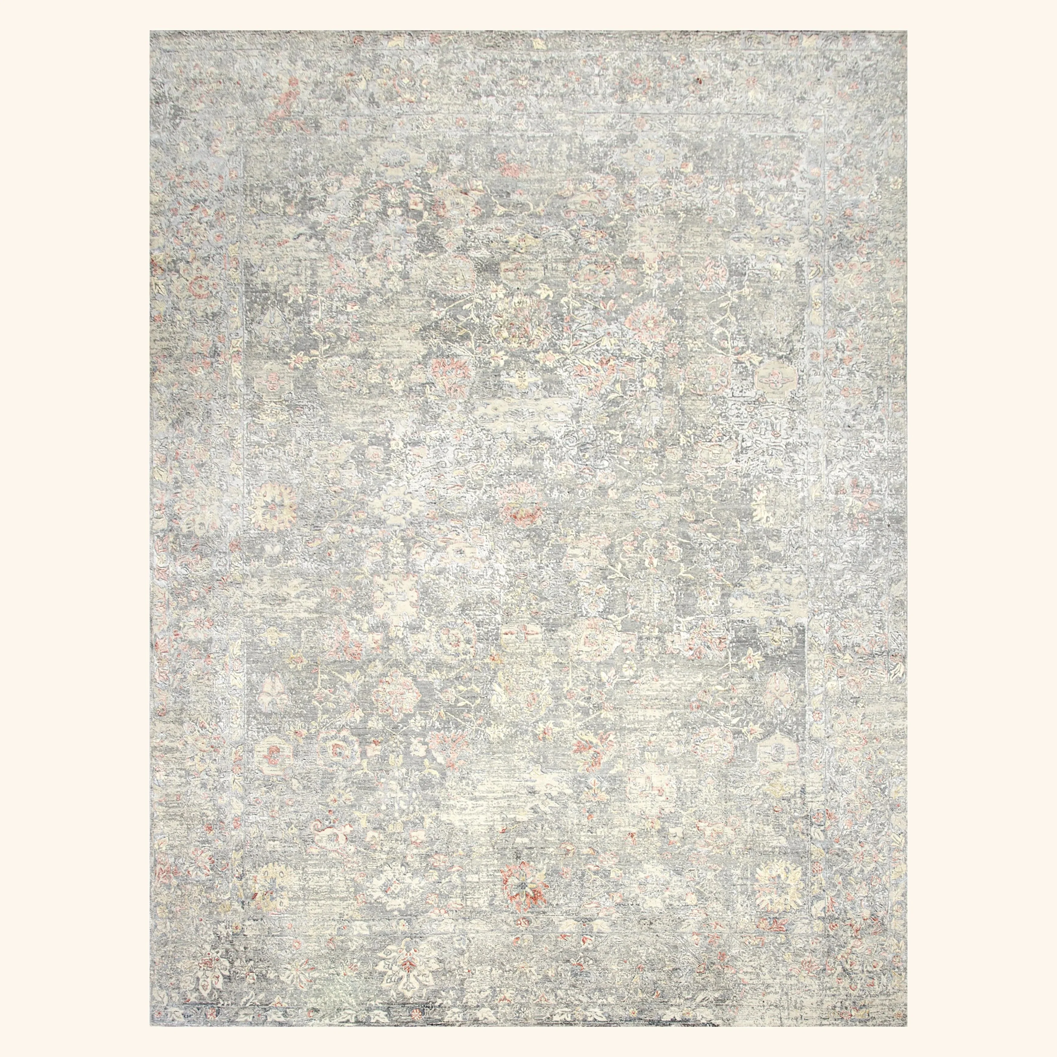 Samoke Transitional Wool & Silk Rug - 8'11" x 12'2"
