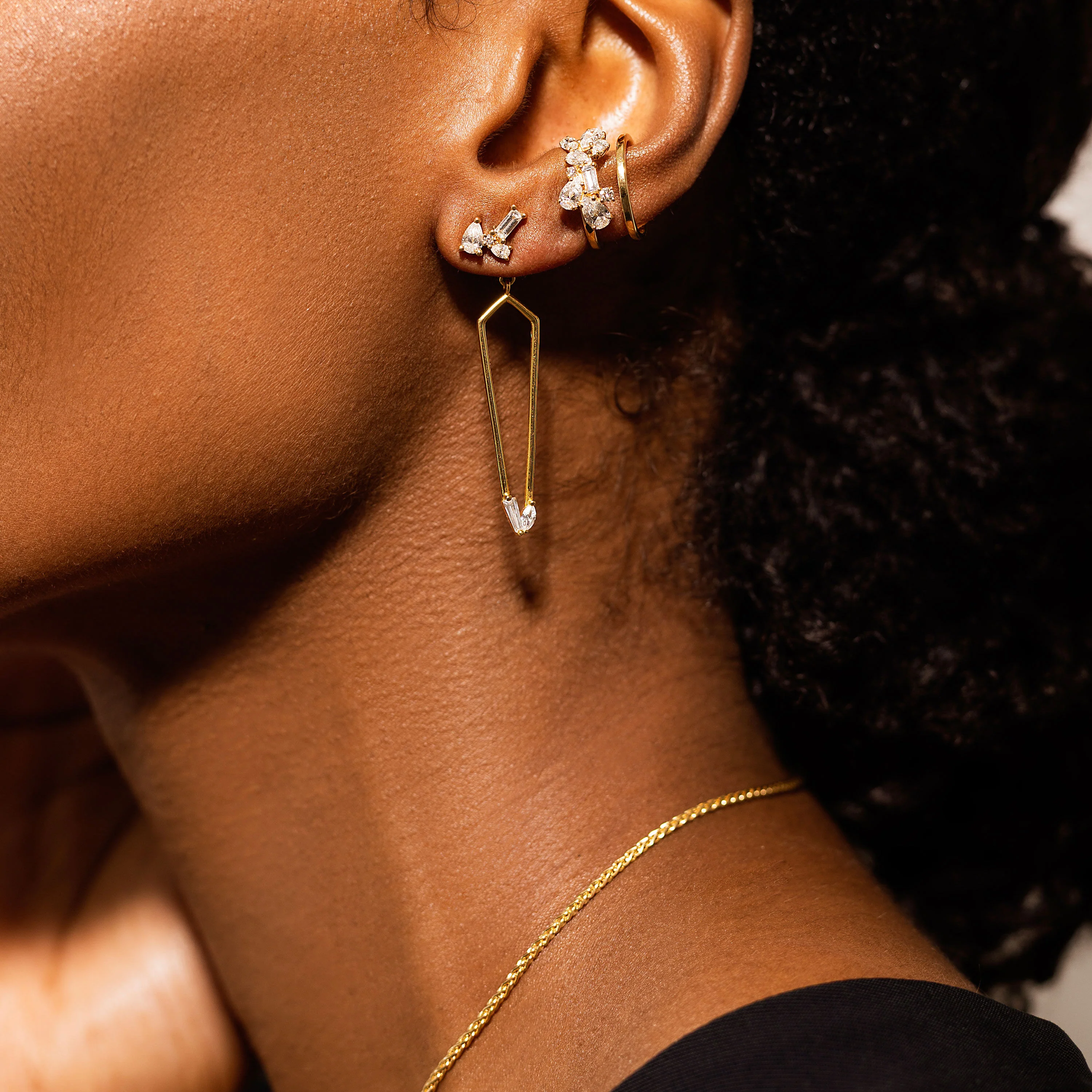 Trellis Ear Cuff - Image 2