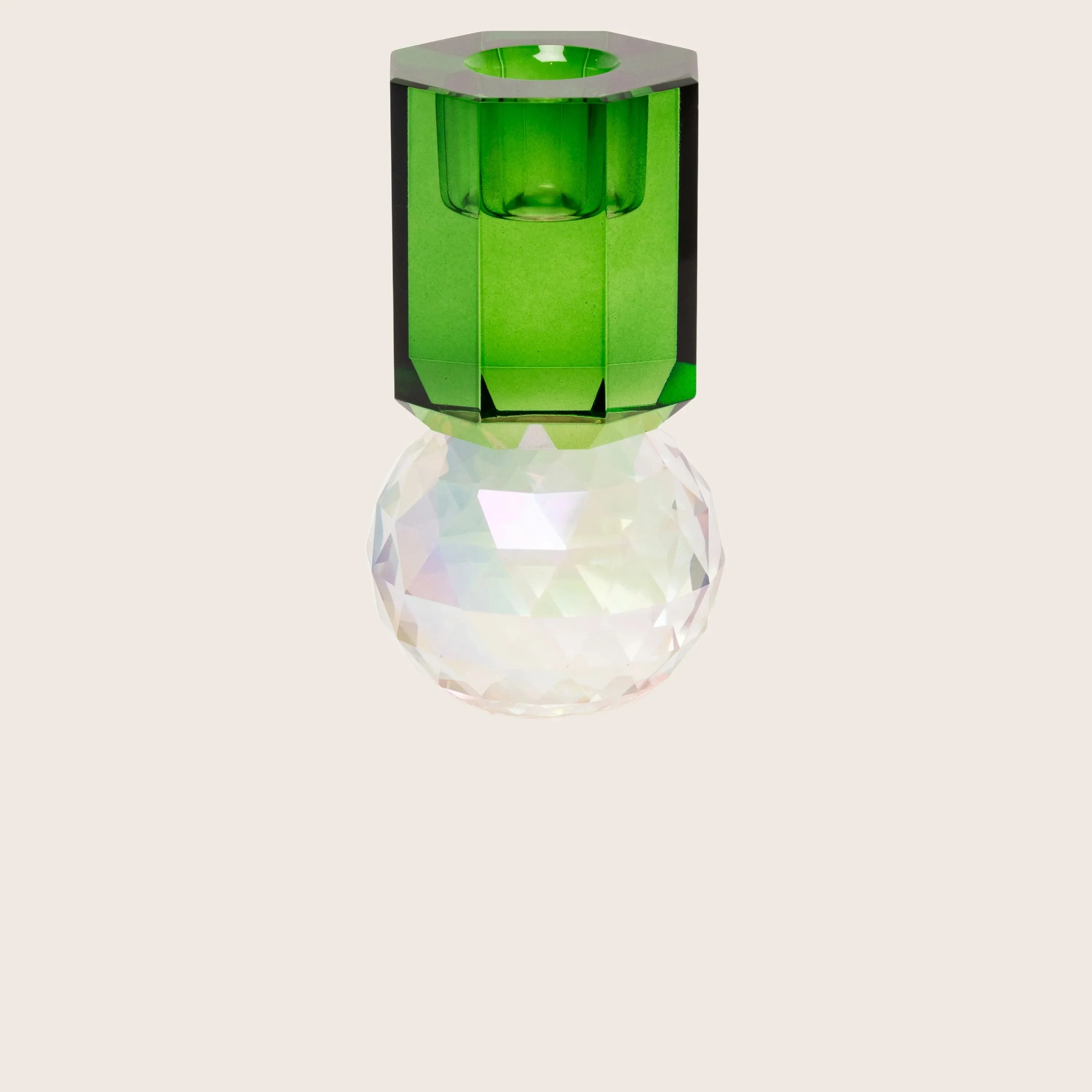 Tri Color Crystal Candle Holder - Image 8