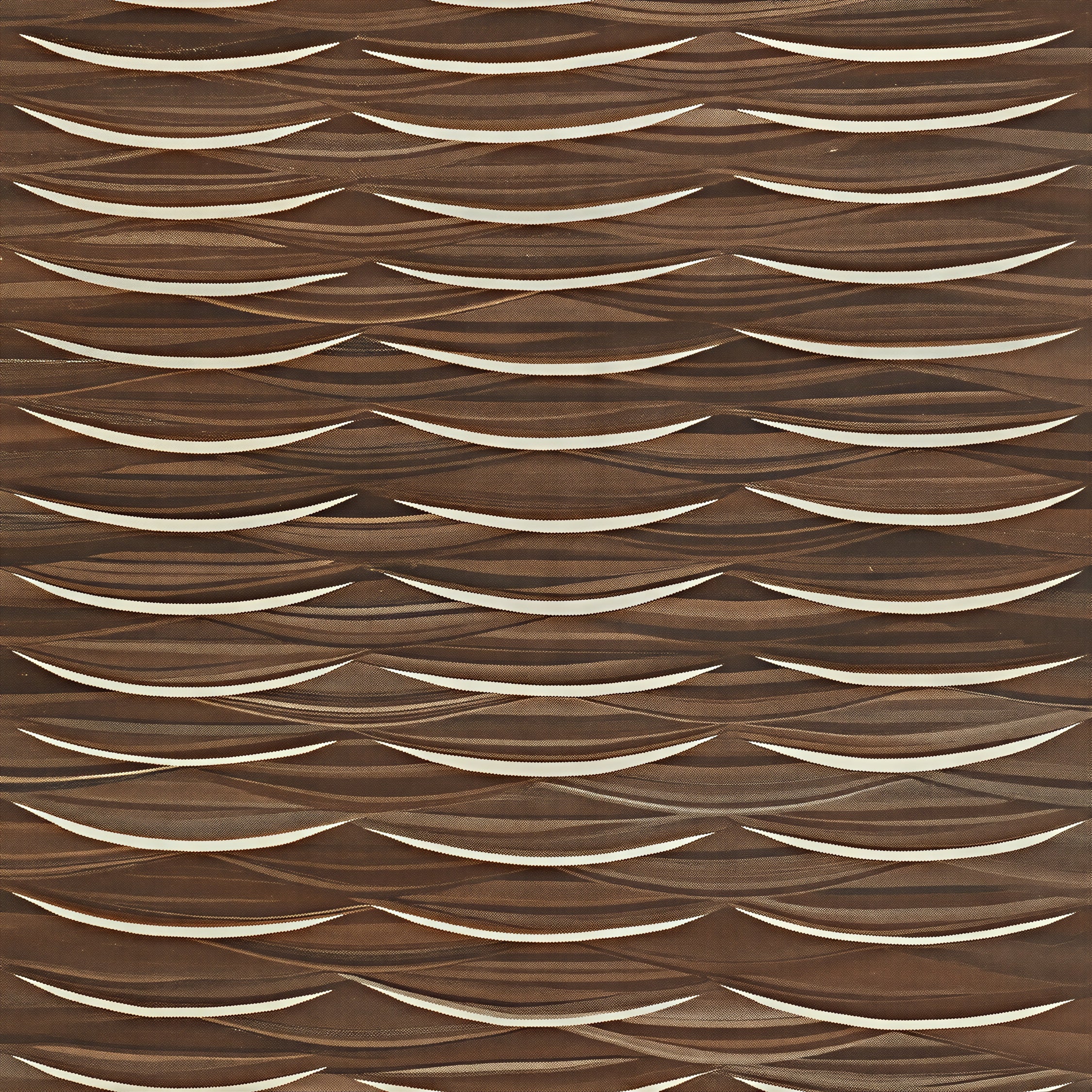 Brown Turkish Flatweave Wool Rug - 7'9" x 9'10" - Image 3