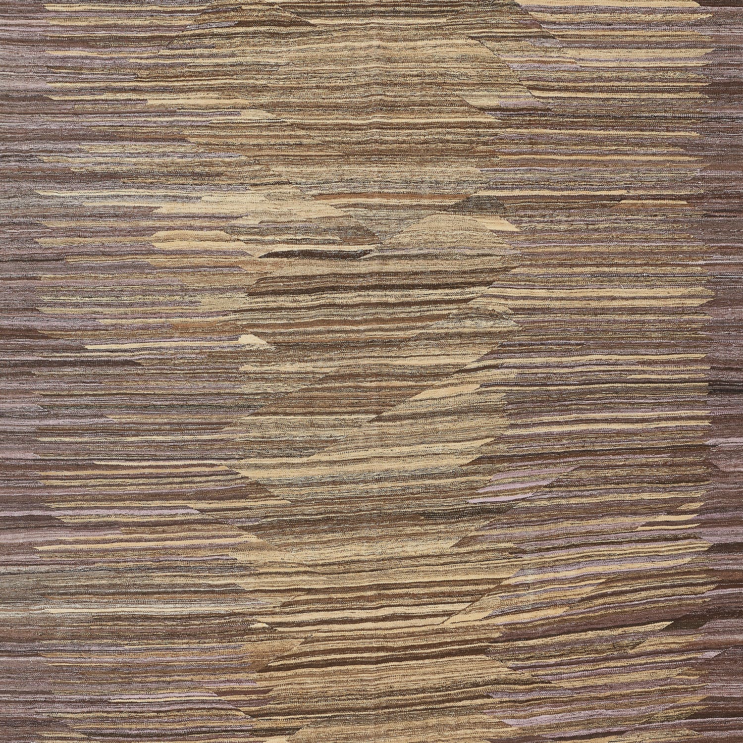 Multi Turkish Flatweave Wool Rug - 8'5" x 12' - Image 3