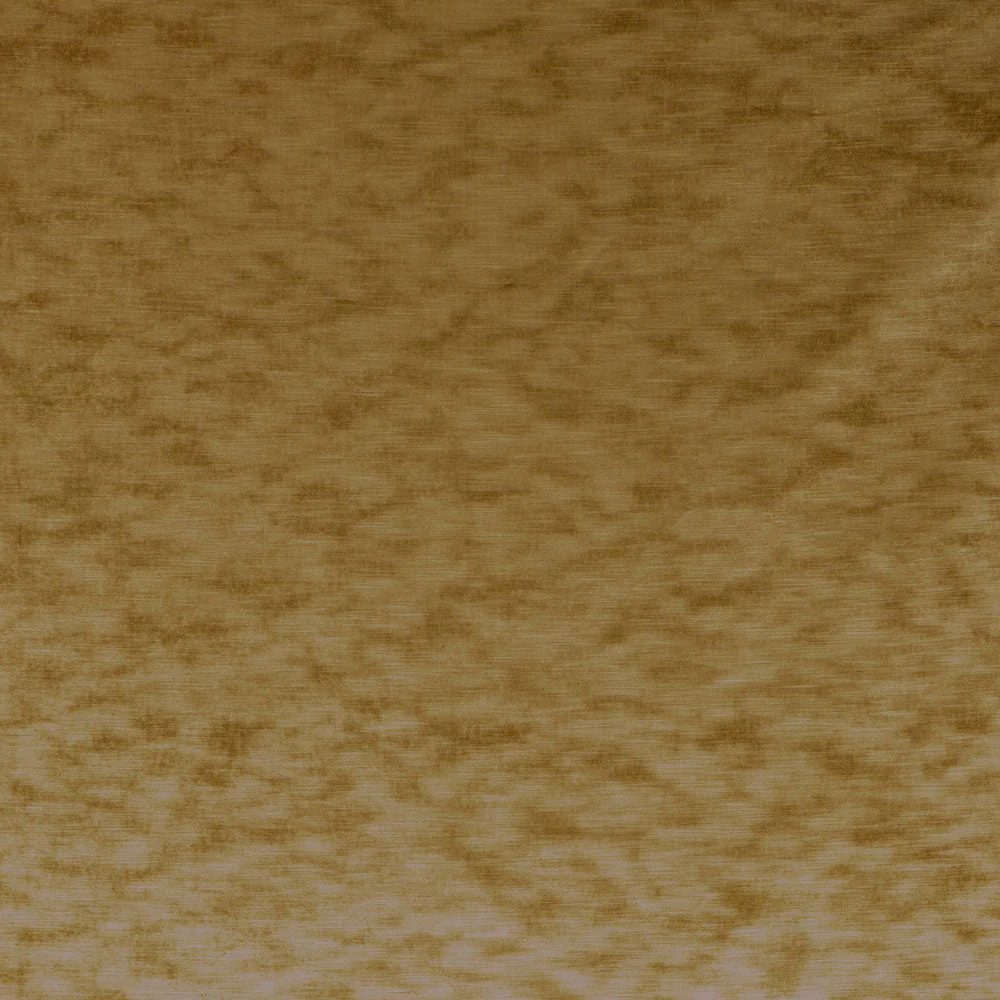 Velvet Upholstery Fabric Ochre