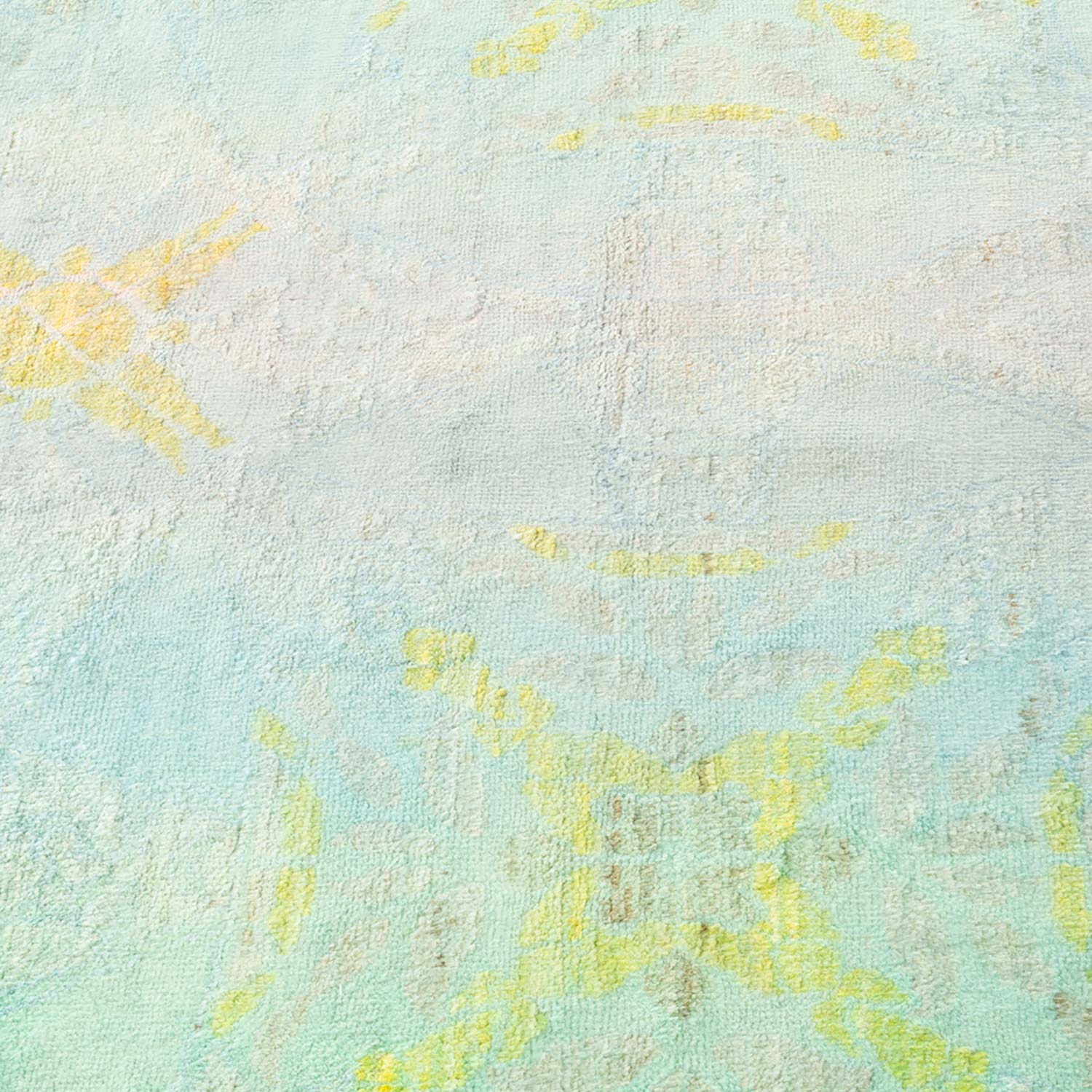 Multicolored Transitional Wool Runner - 3'3" x 14'2" - Image 5