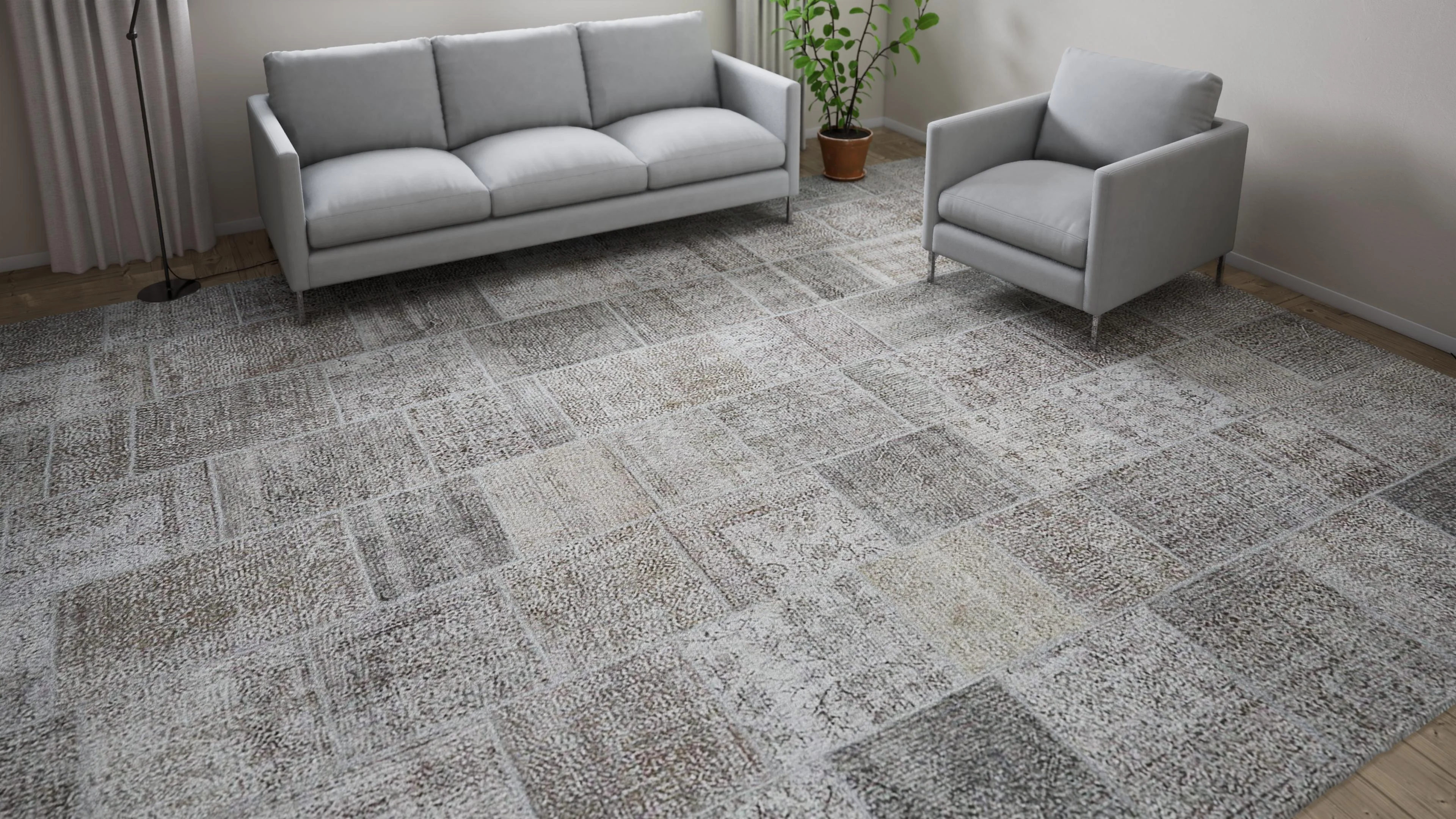 Grey Samsara Wool Rug - 12' x 15' - Image 5