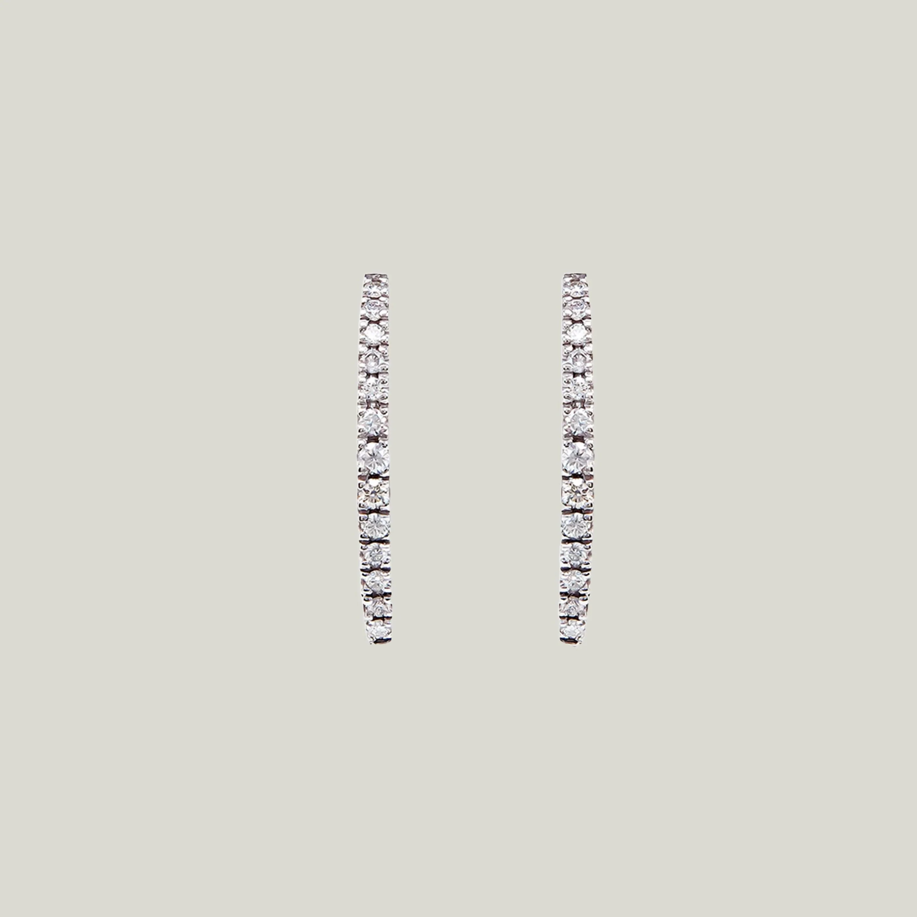 Drop Diamond Earrings