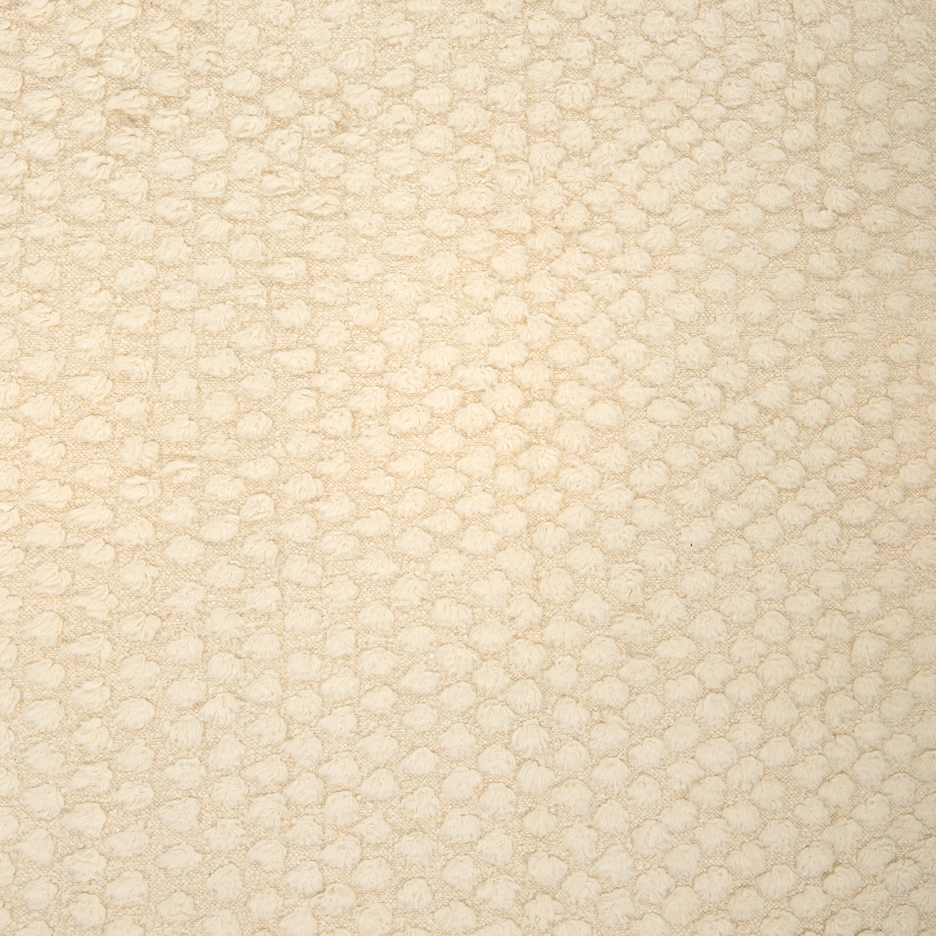White Moroccan Wool Rug - 8'3" x 9'8" - Image 2