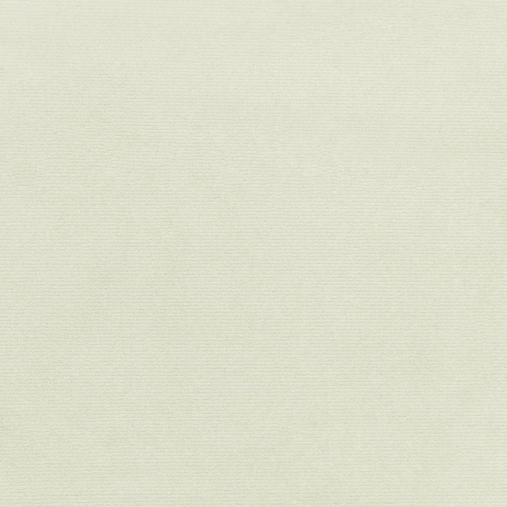 White Velvet Performance Upholstery Fabric