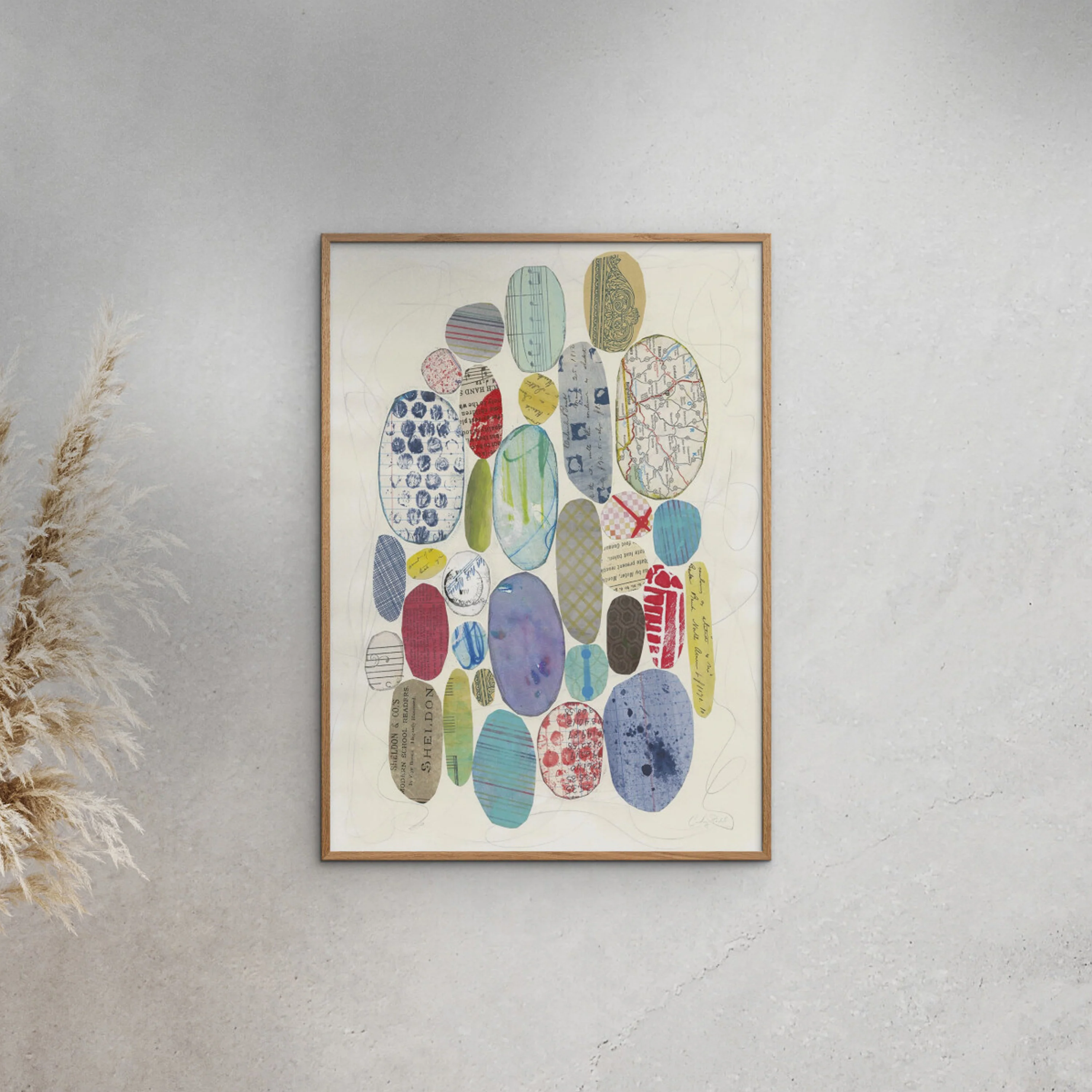 Wild Apple - Geometric Collage I - Image 2