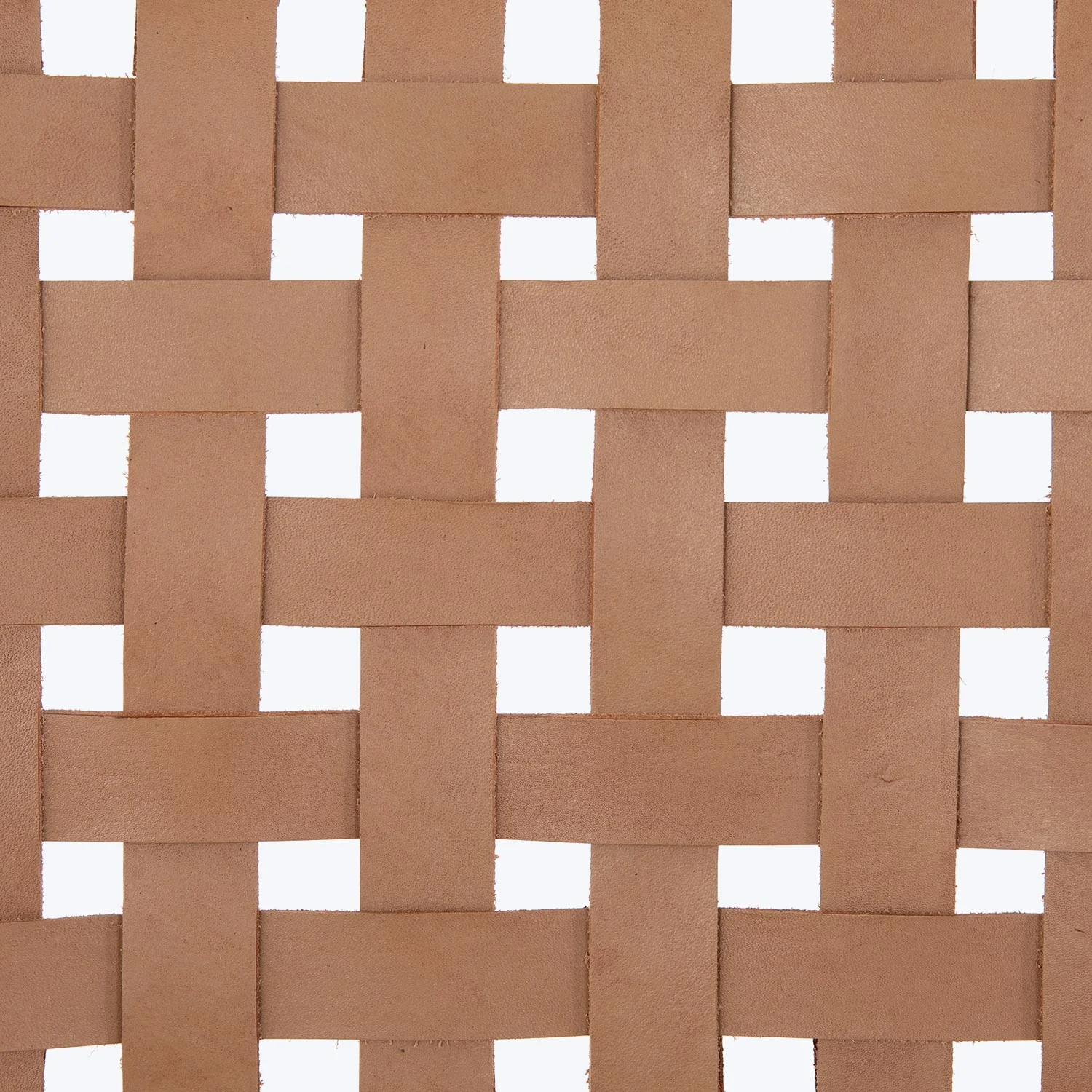 Woven Leather Counter Stool - Image 9