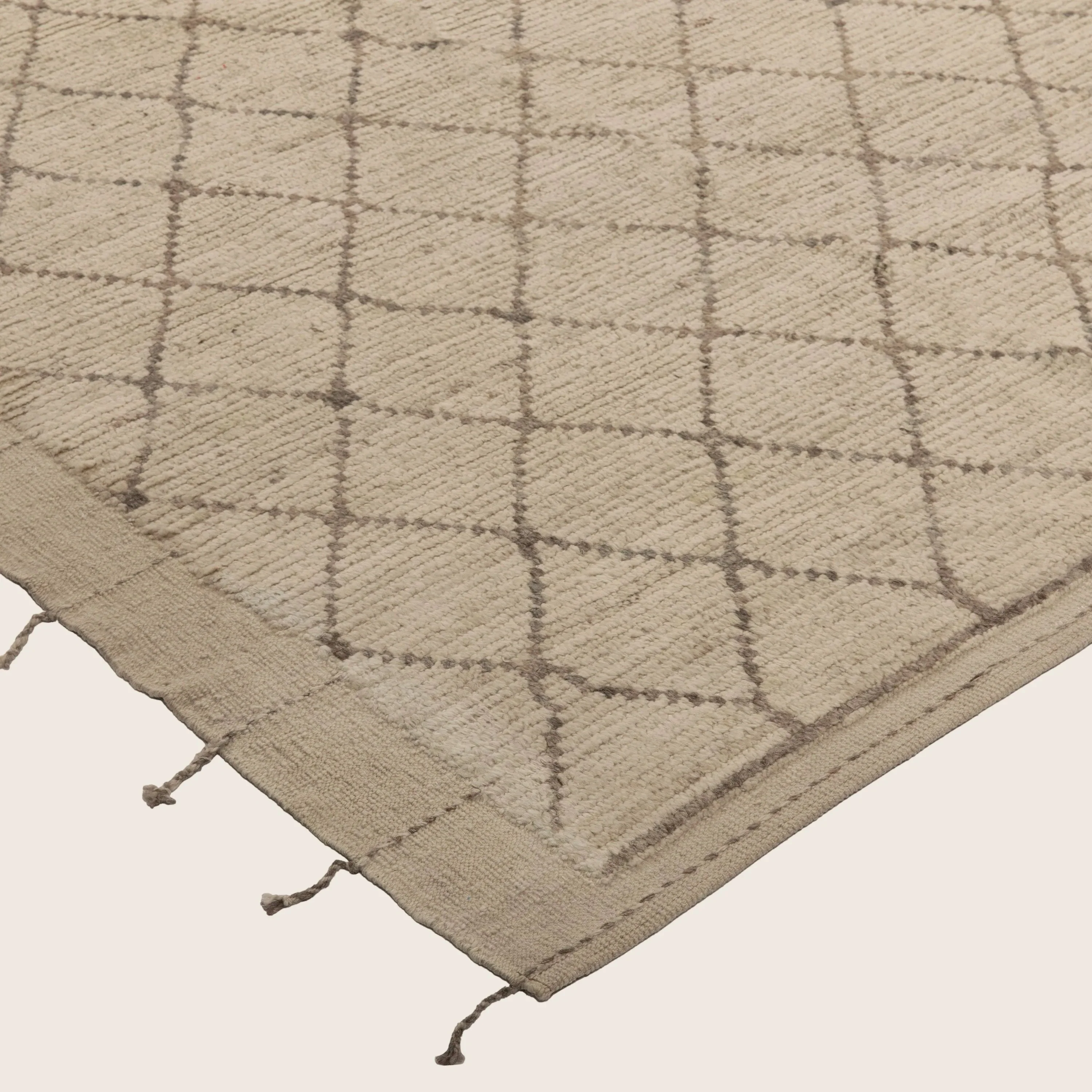 Natural Zameen Transitional Wool Rug - 10'5" x 13'11" - Image 3
