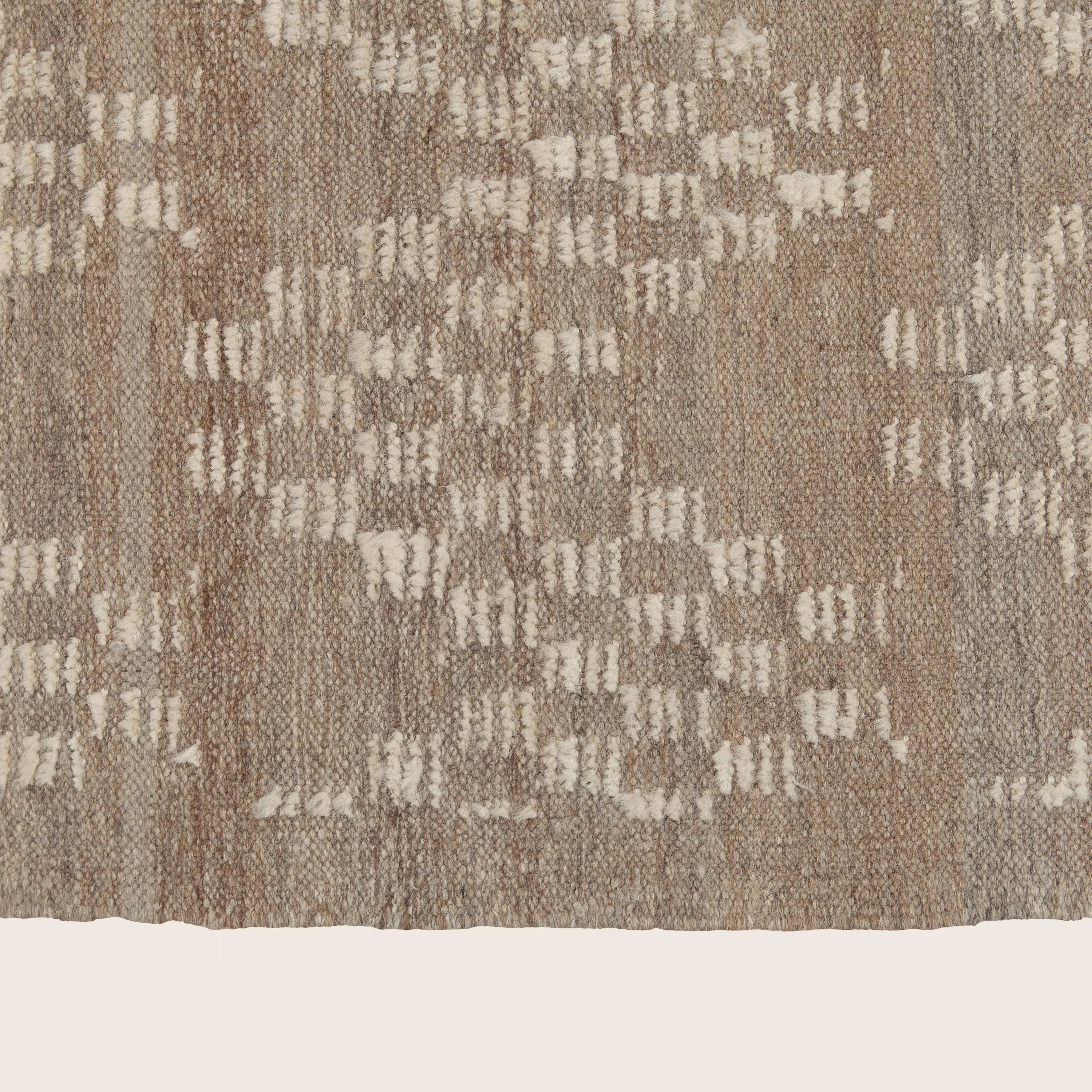 Brown Zameen Transitional Wool Rug - 13'8" x 16'6" - Image 5