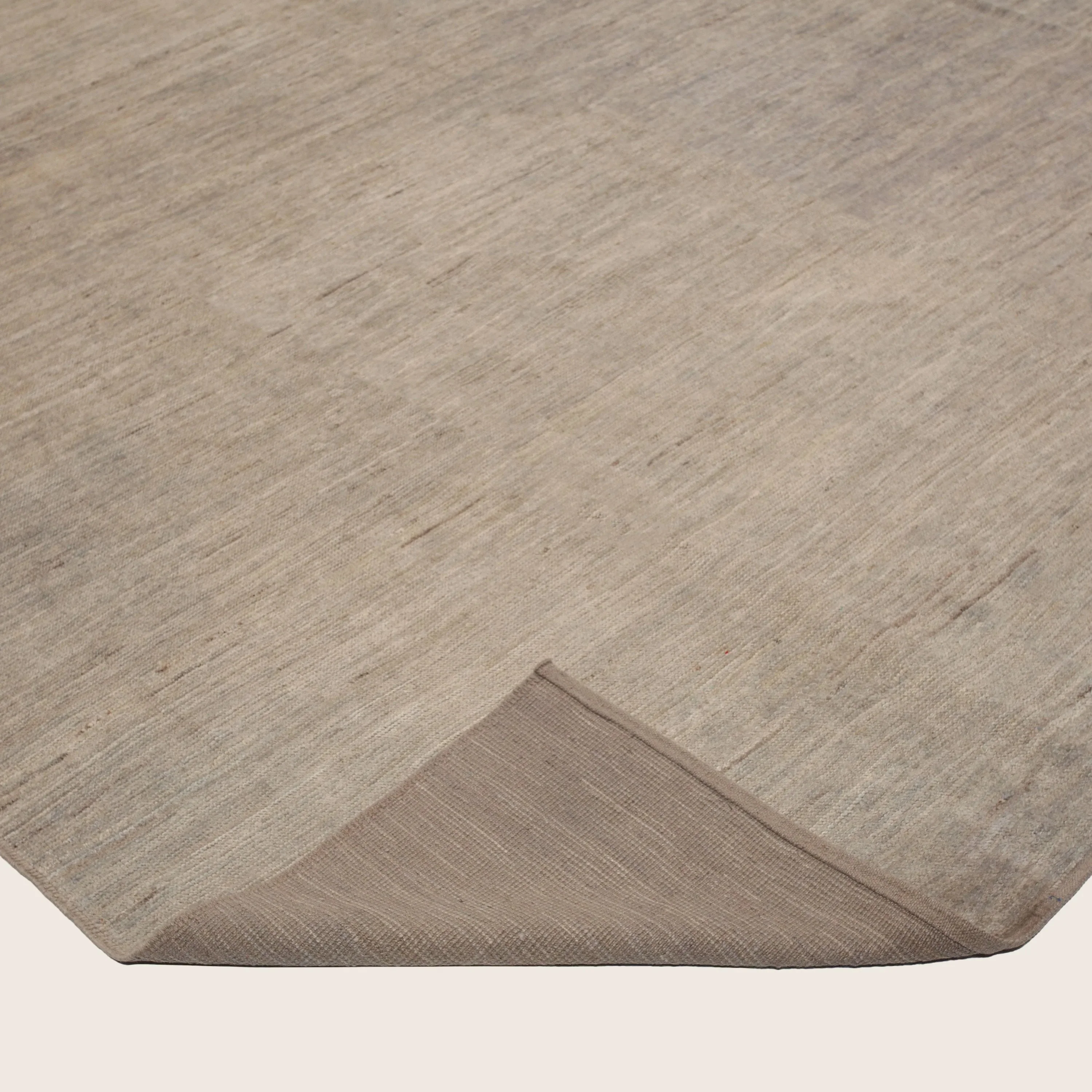 Cream Zameen Transitional Wool Rug - 9'9" x 14'2" - Image 4