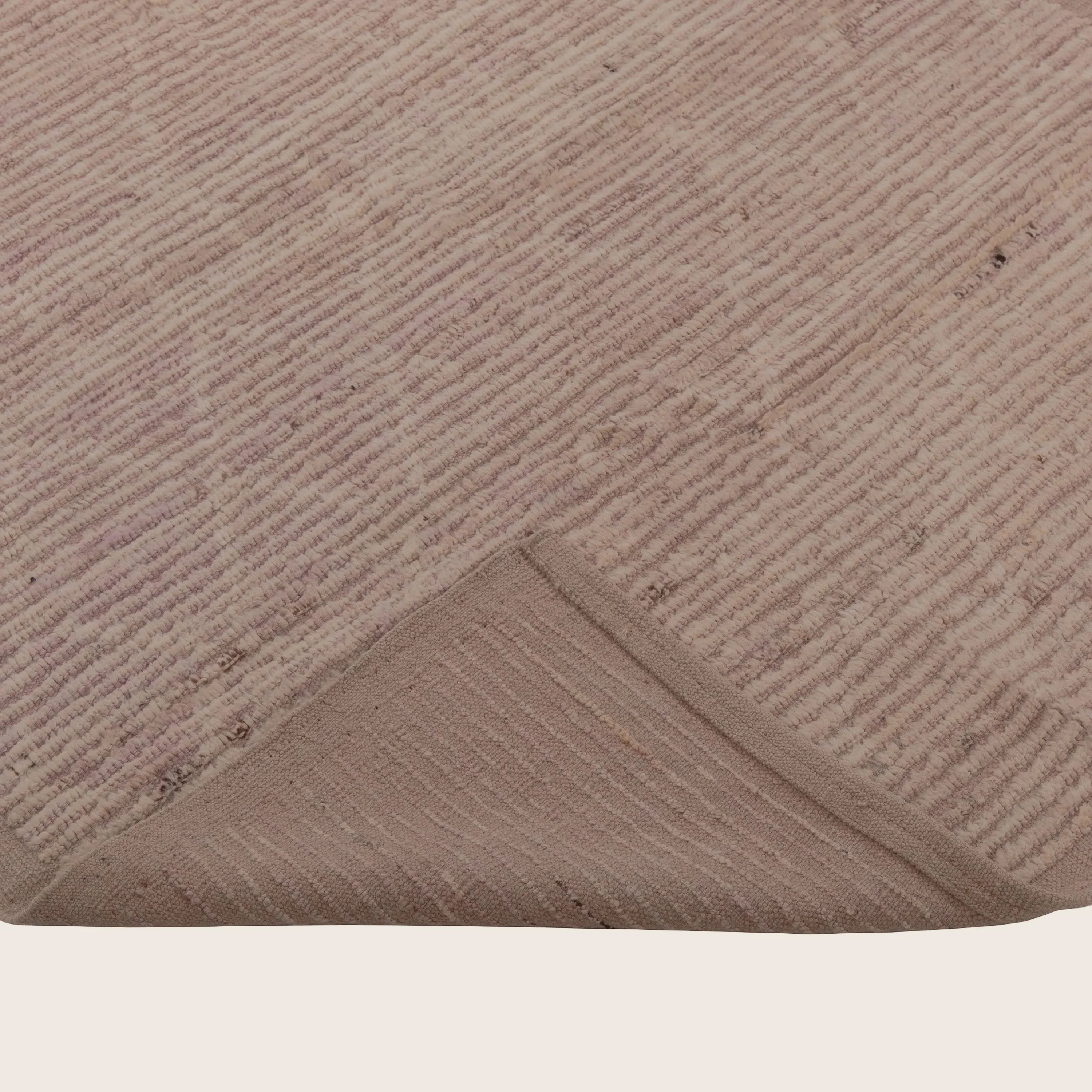 Brown Zameen Patterned Transitional Wool Runner - 4' x 8'6" - Image 4