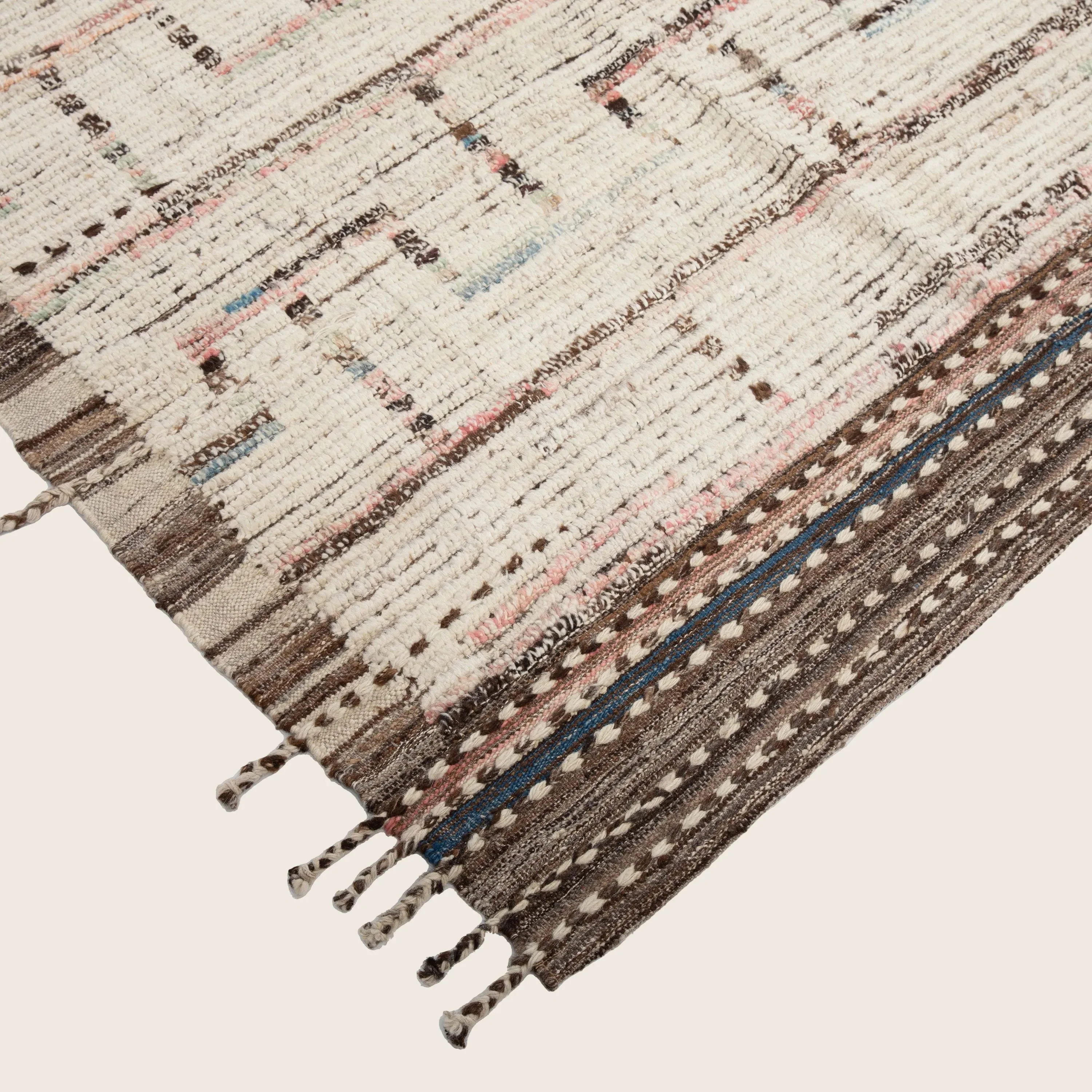 Natural Zameen Transitional Wool Rug - 10'4" x 12'3" - Image 3