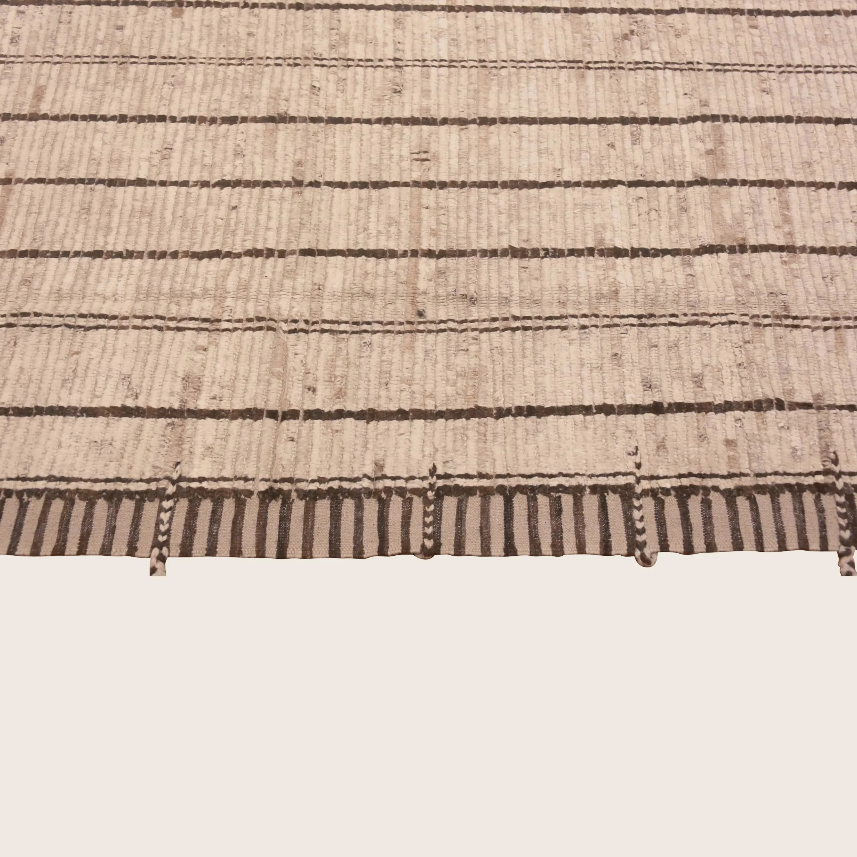 Brown Zameen Transitional Wool Rug - 13'11" x 17'7" - Image 5
