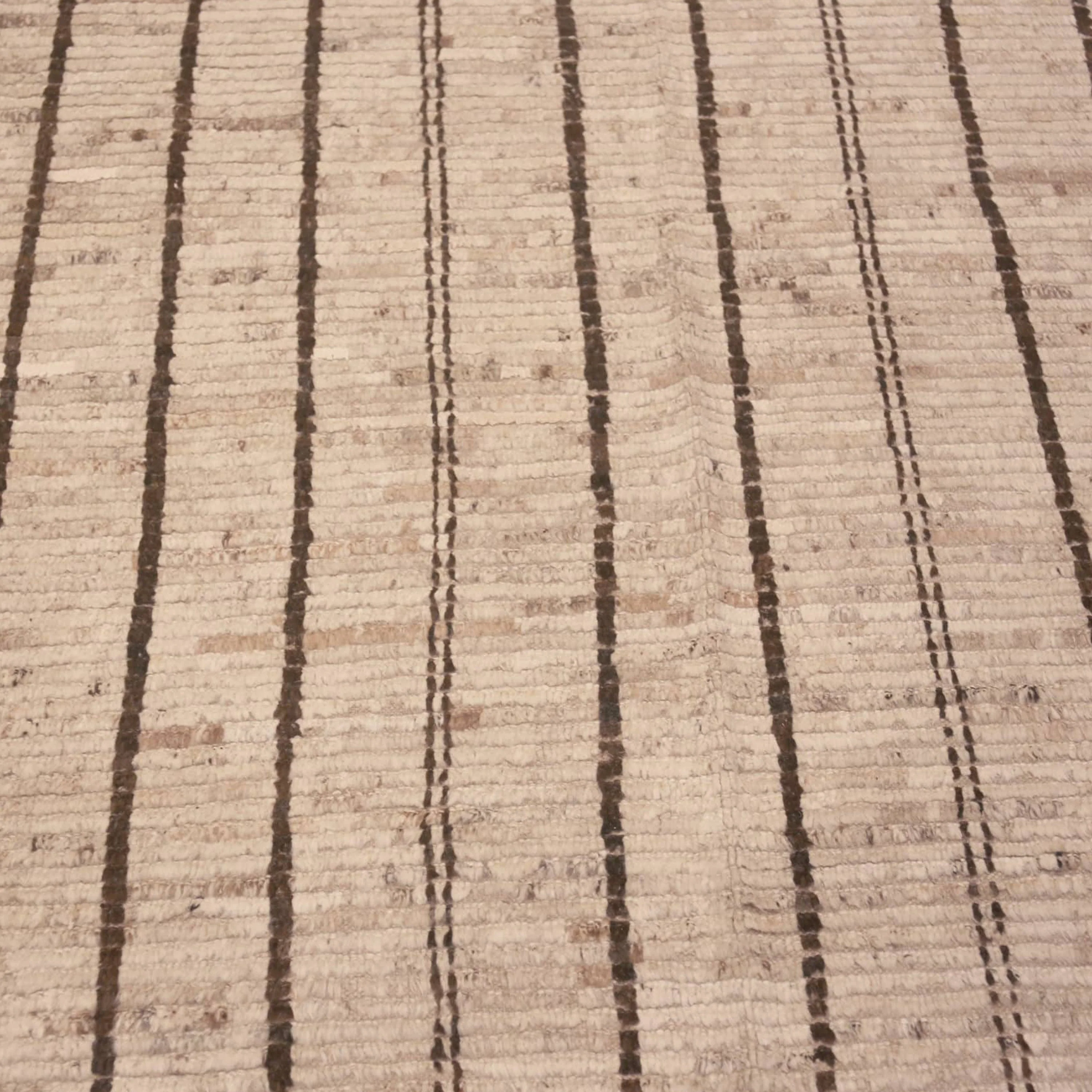 Brown Zameen Transitional Wool Rug - 13'11" x 17'7" - Image 8