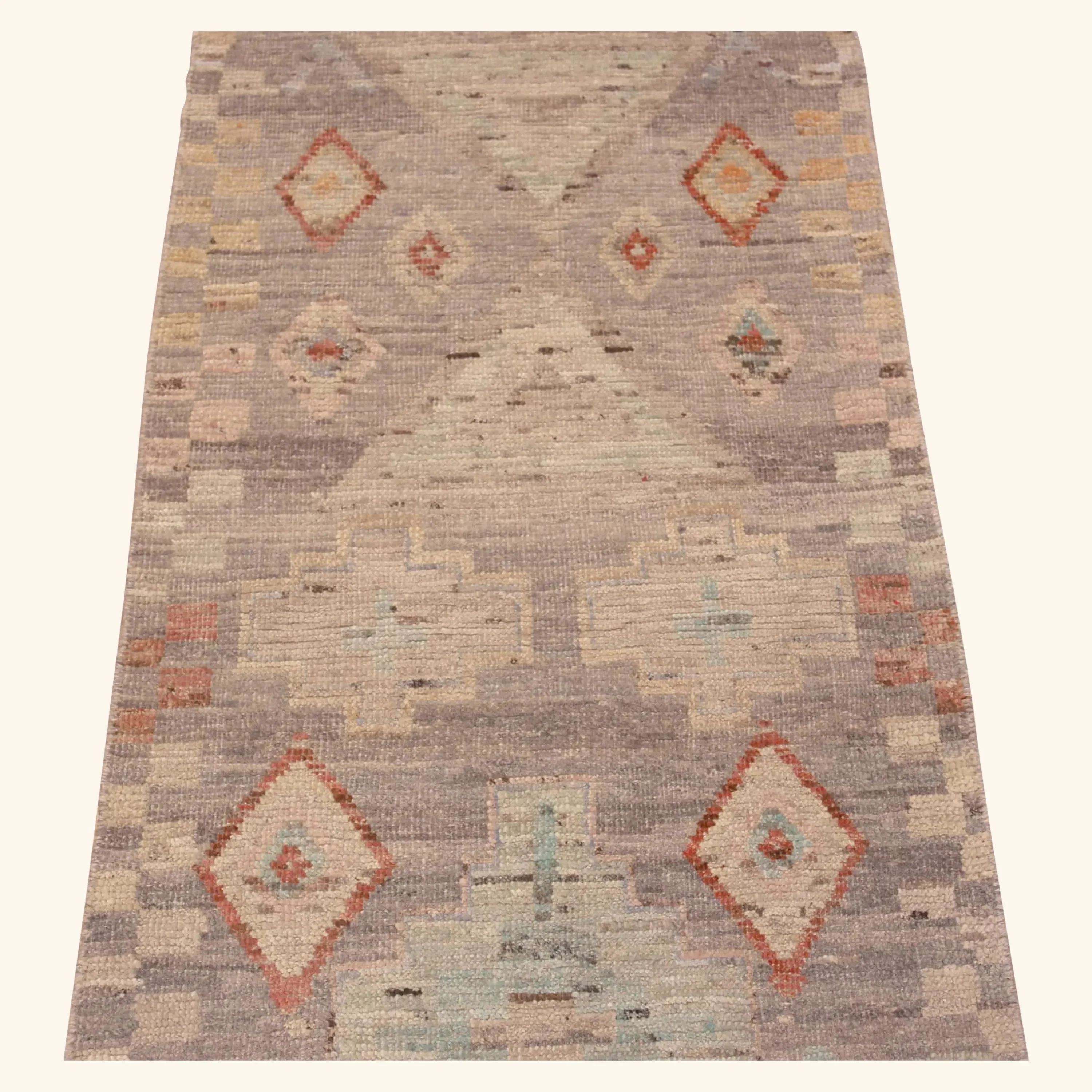 Natural Zameen Transitional Wool Runner - 2'8" x 9'7" - Image 4