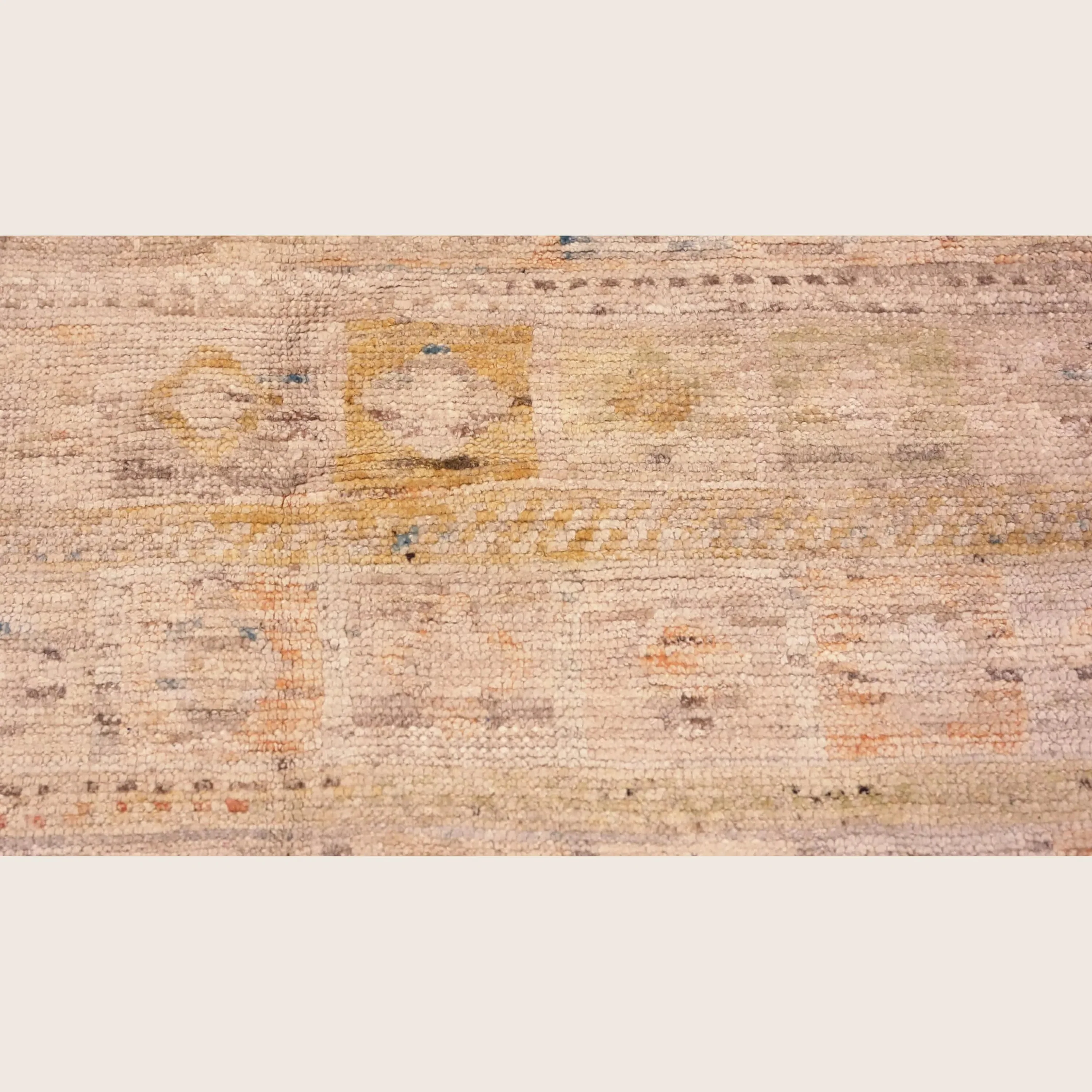 Natural Zameen Transitional Wool Rug - 5'9" x 7'7" - Image 5