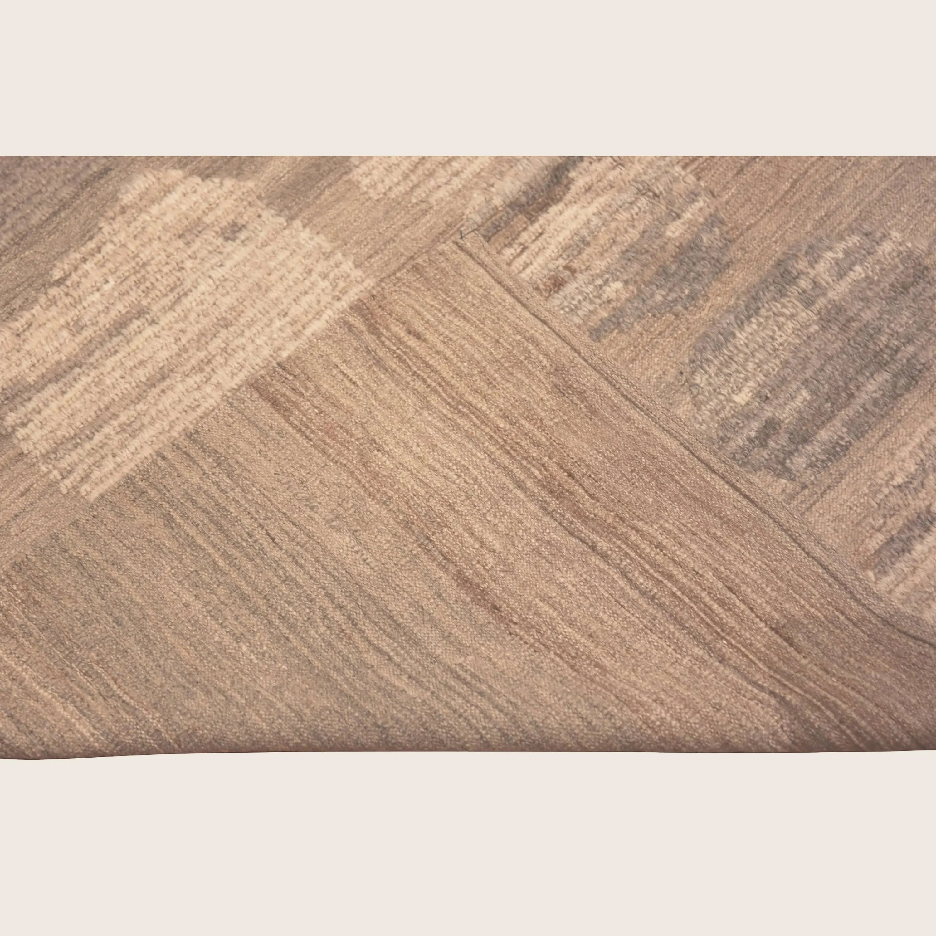 Natural Zameen Transitional Wool Rug - 7'1" x 9'10" - Image 2