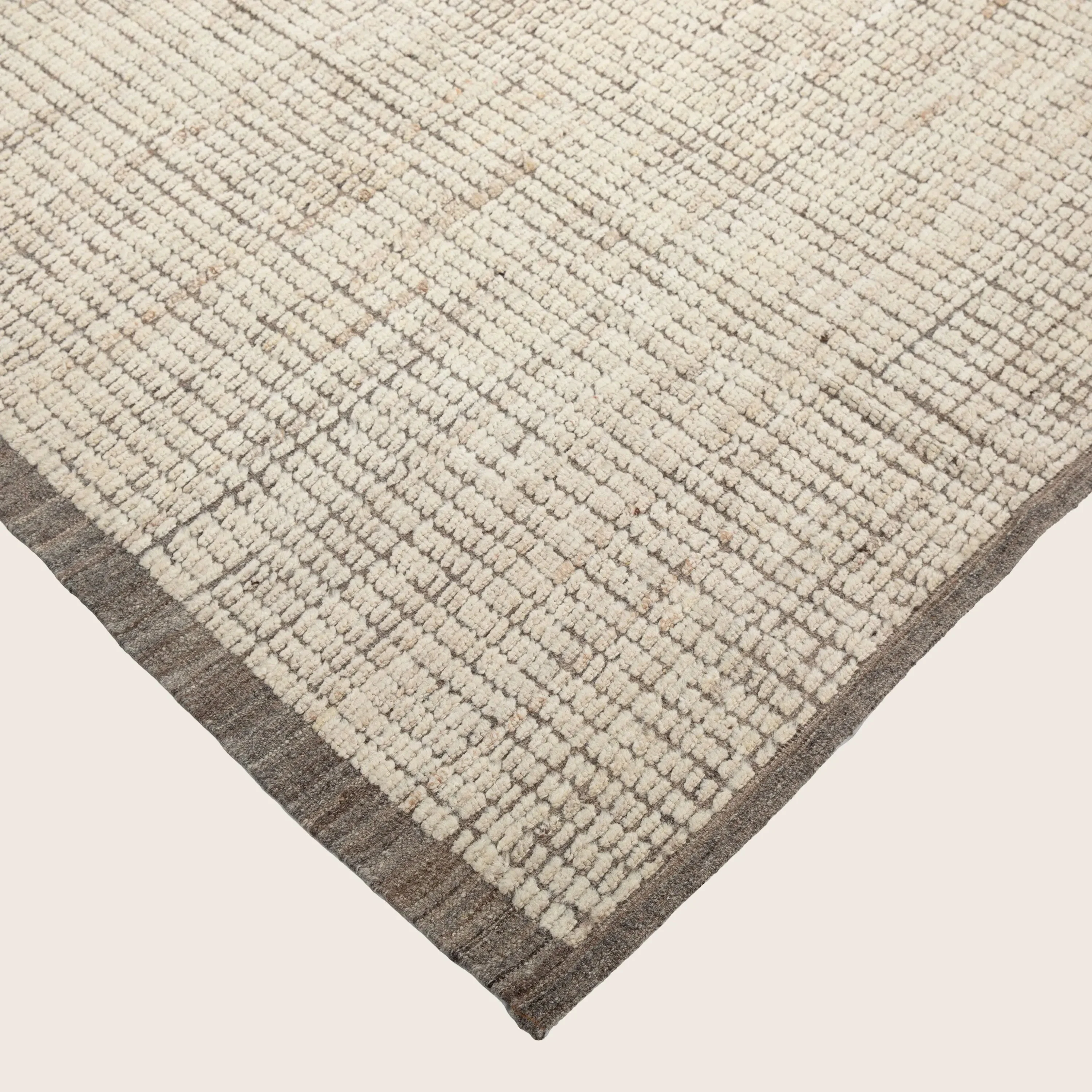 Natural Zameen Transitional Wool Rug - 8'11" x 10'1" - Image 3