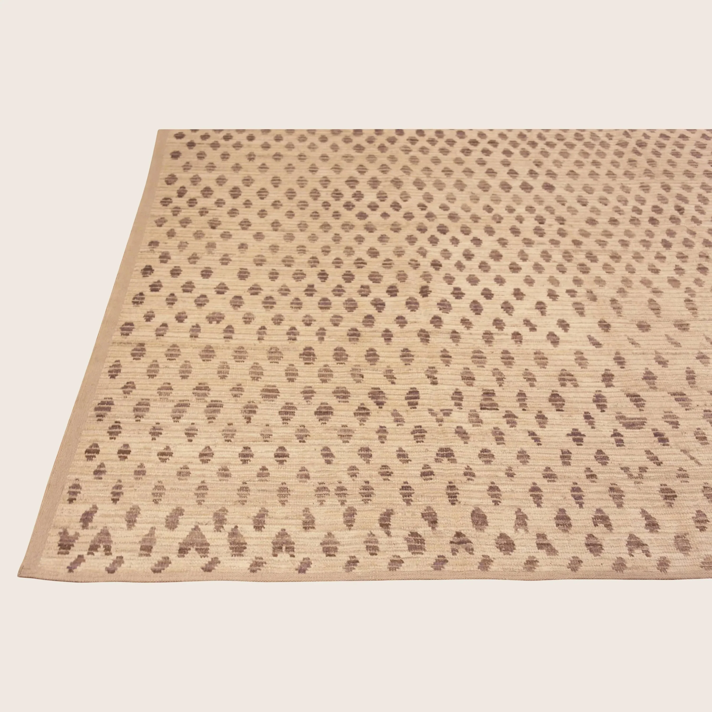 Brown Zameen Transitional Wool Rug - 9' x 12' - Image 3