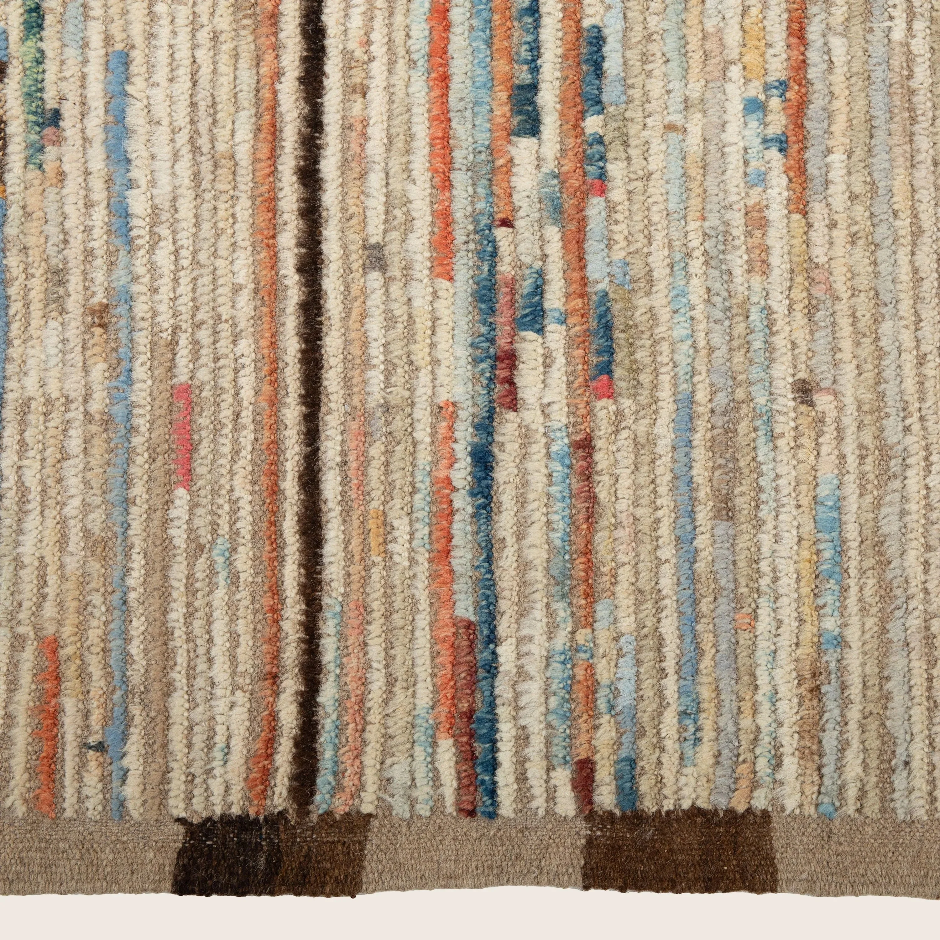 Multicolored Zameen Transitional Wool Rug - 9'4" x 11'10" - Image 5