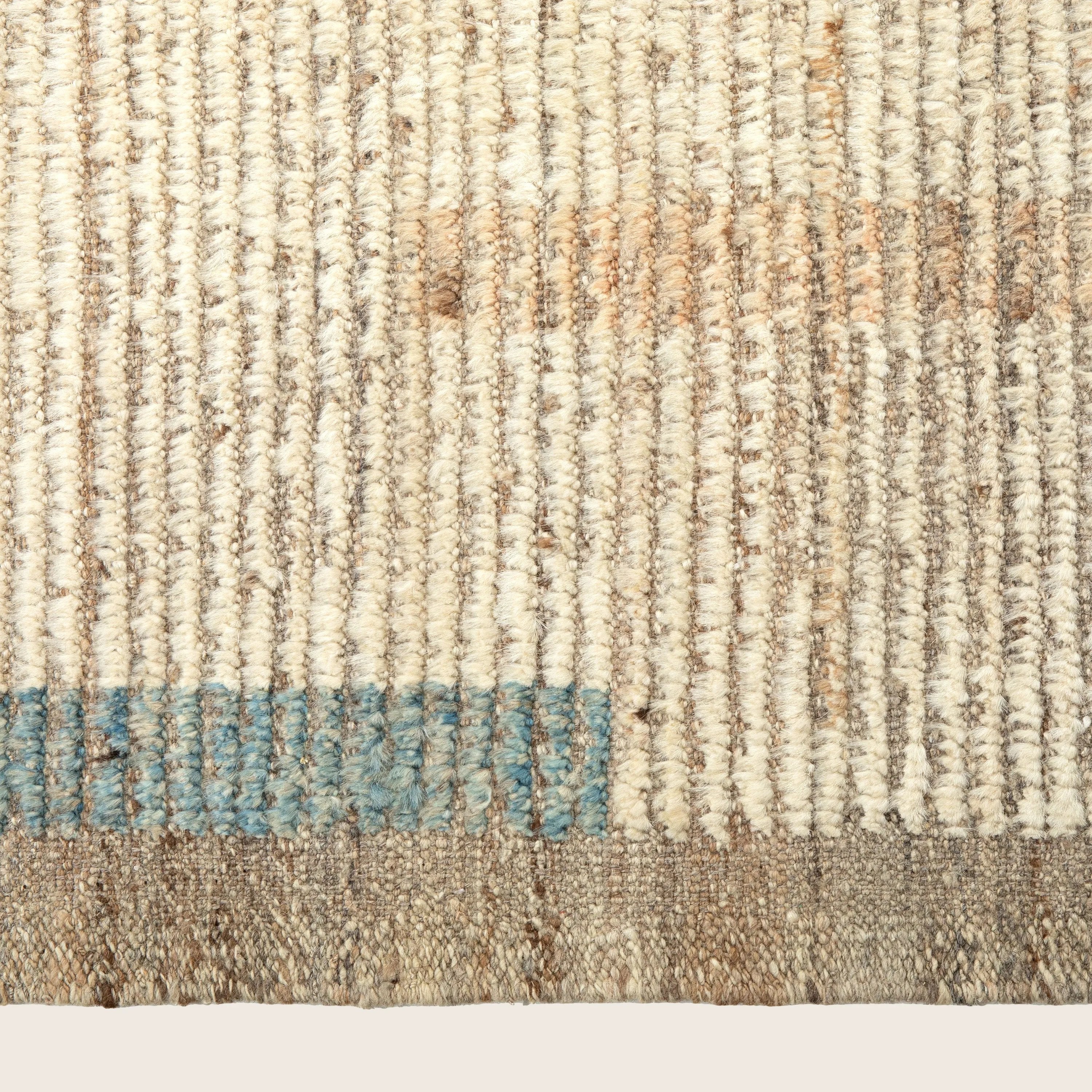 Multicolored Zameen Transitional Wool Rug - 9'4" x 11'6" - Image 5