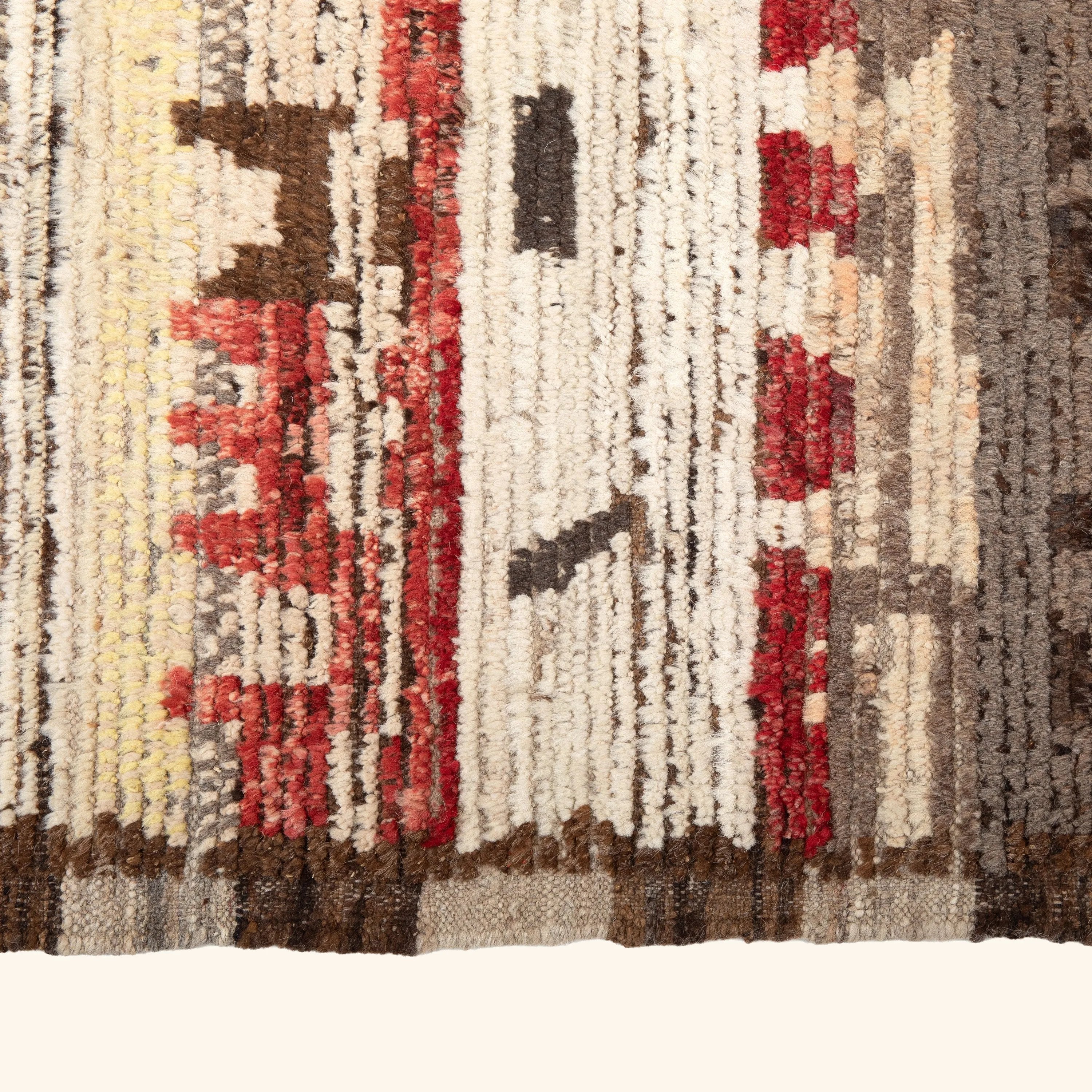 Multicolored Zameen Transitional Wool Rug - 9'6" x 11'8" - Image 5