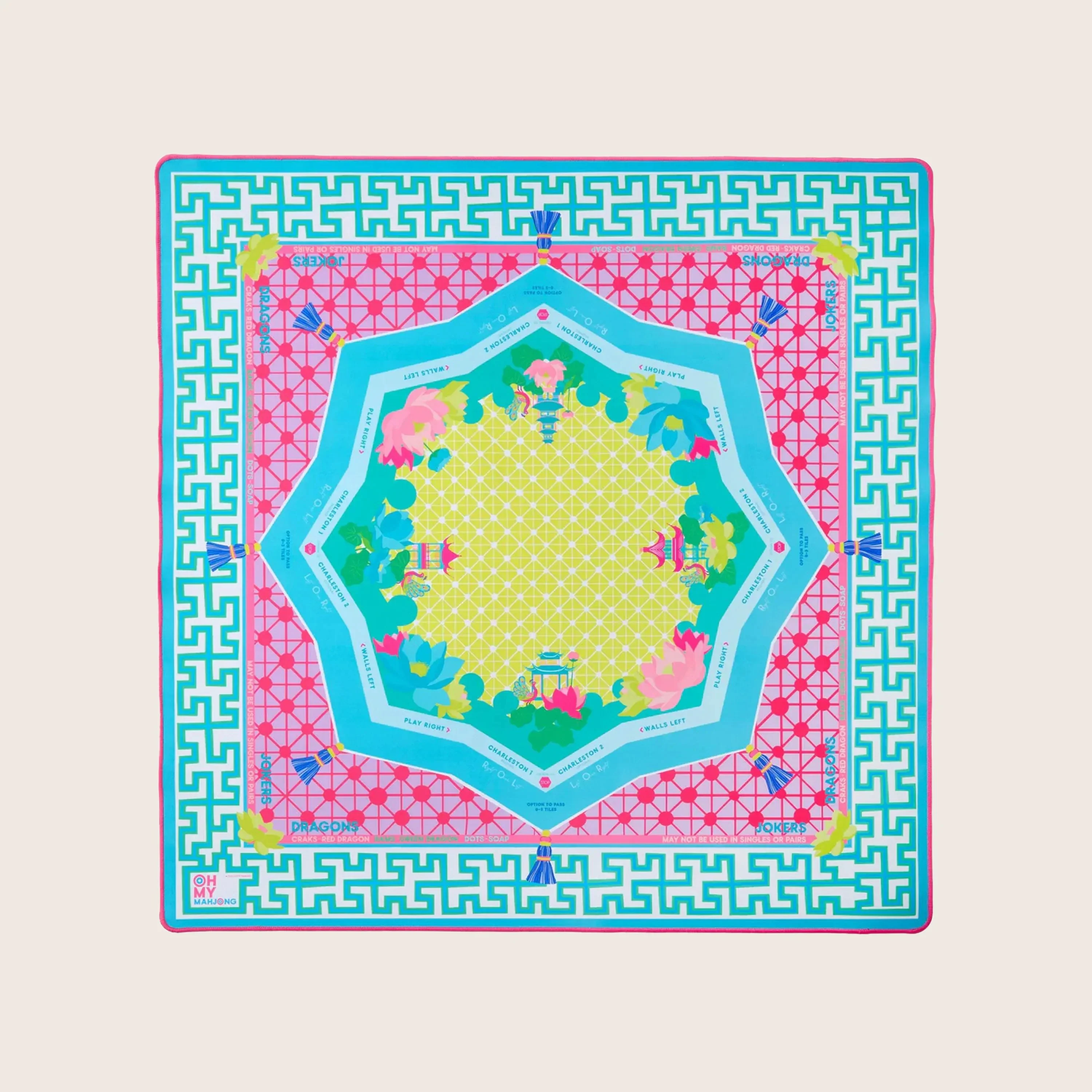 Zen Glow Mahjong Mat